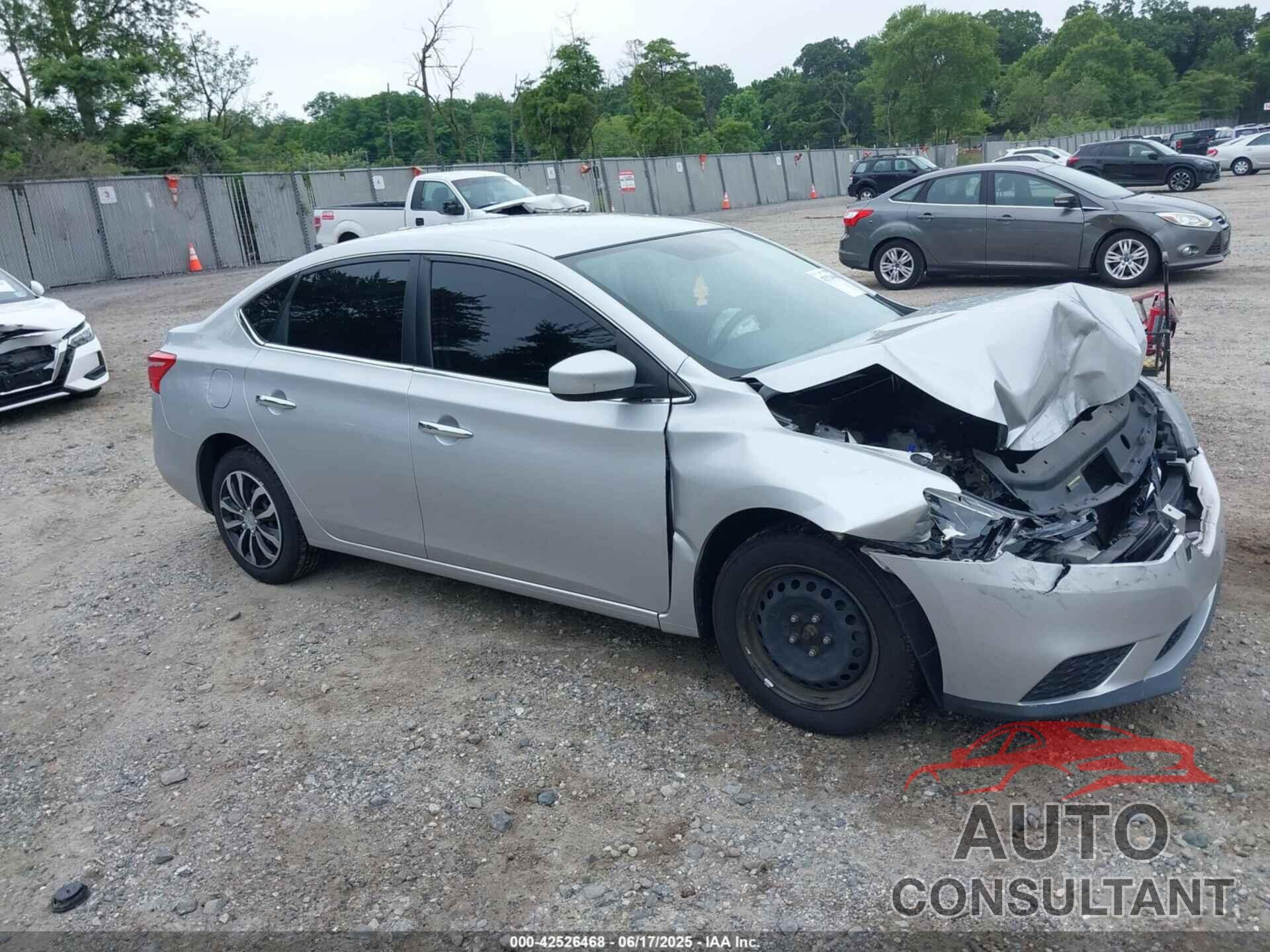 NISSAN SENTRA 2017 - 3N1AB7AP0HY297486