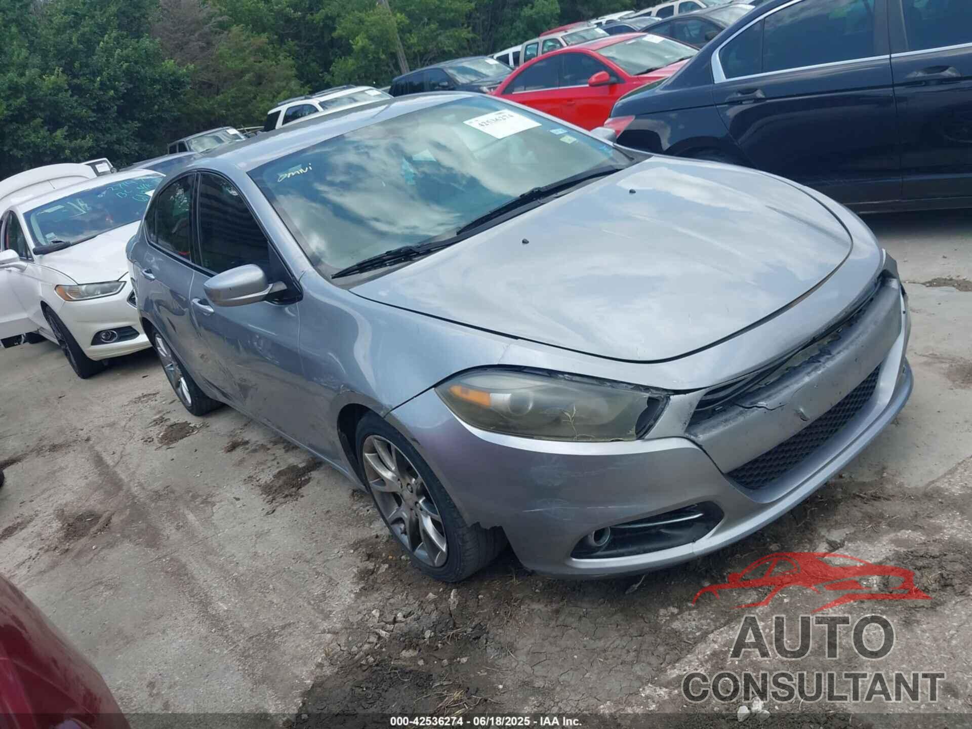 DODGE DART 2015 - 1C3CDFBB2FD181563