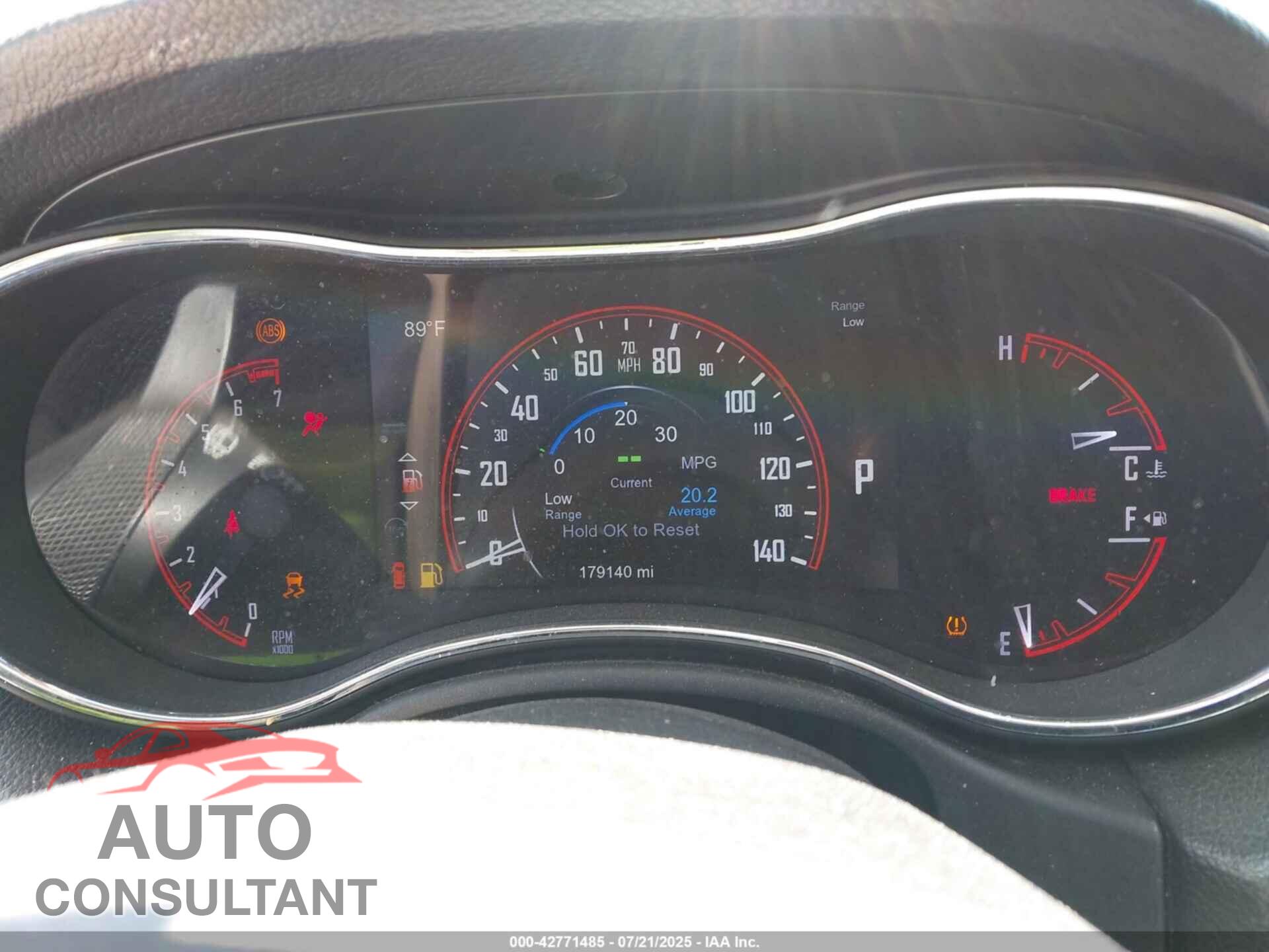 DODGE DURANGO 2014 - 1C4RDJAG7EC561962
