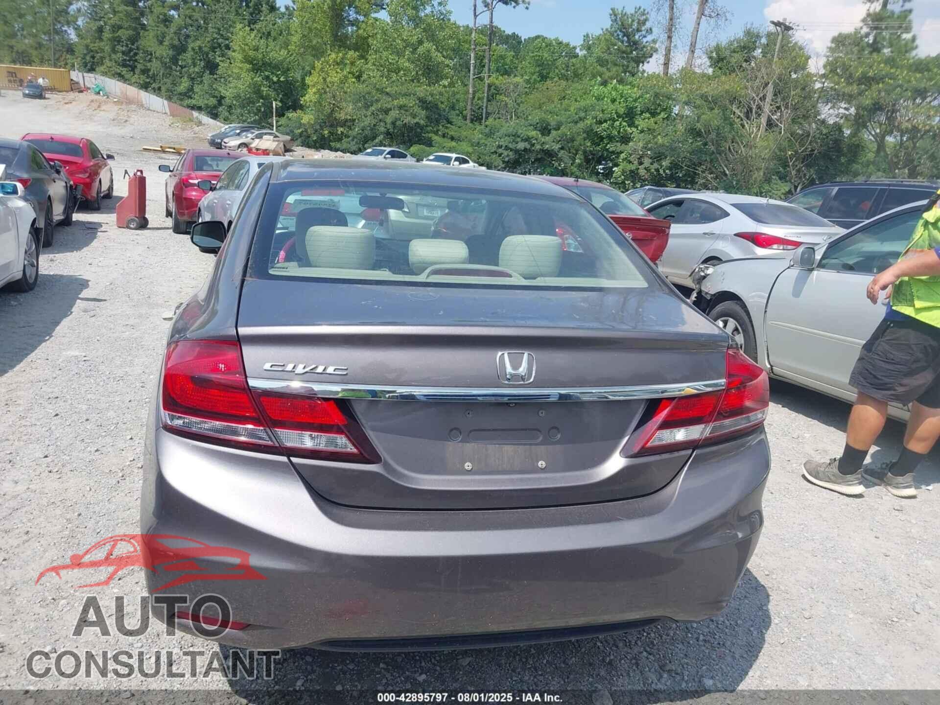 HONDA CIVIC 2013 - 19XFB2F59DE226179