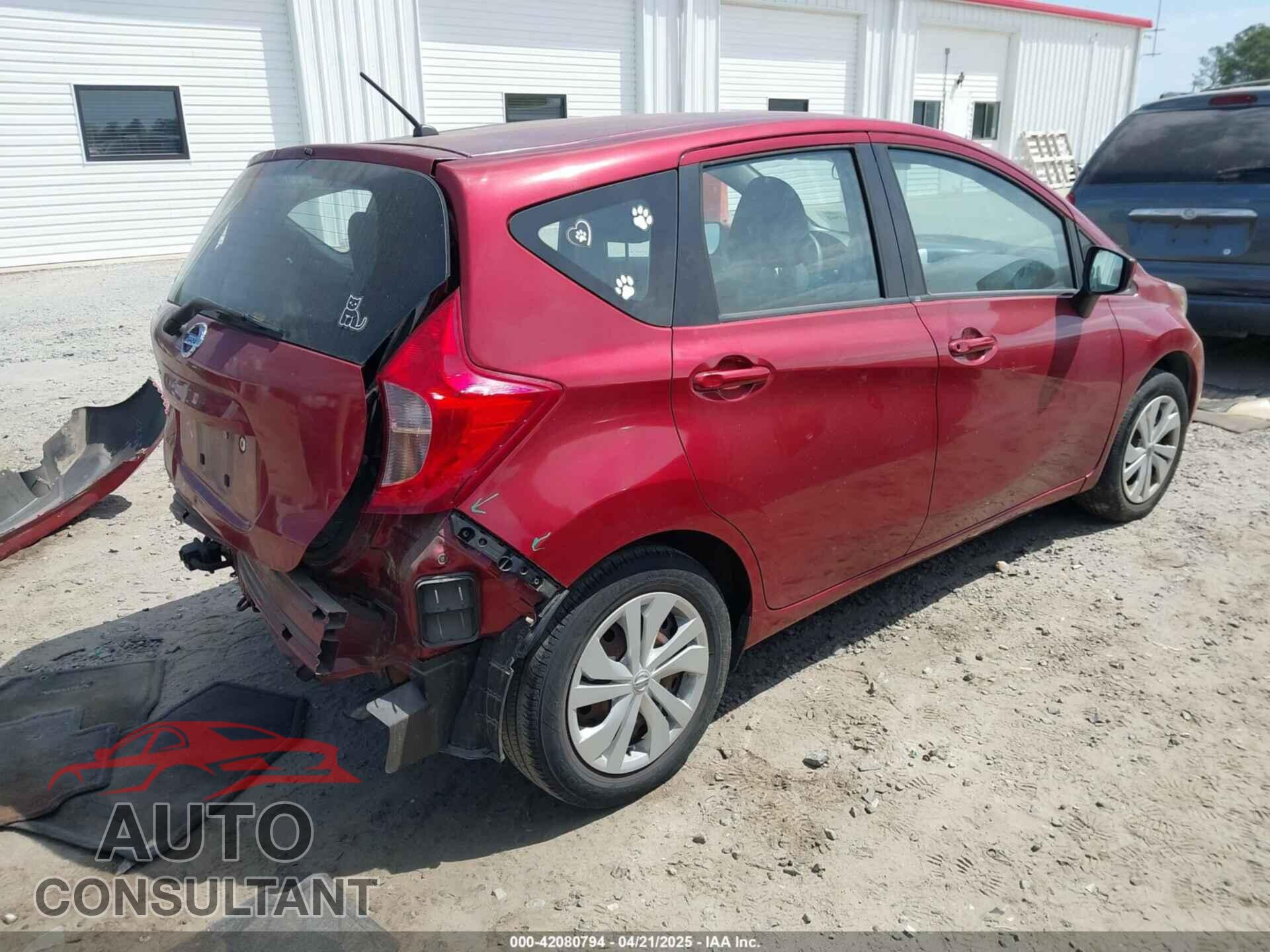 NISSAN VERSA NOTE 2017 - 3N1CE2CP0HL354797