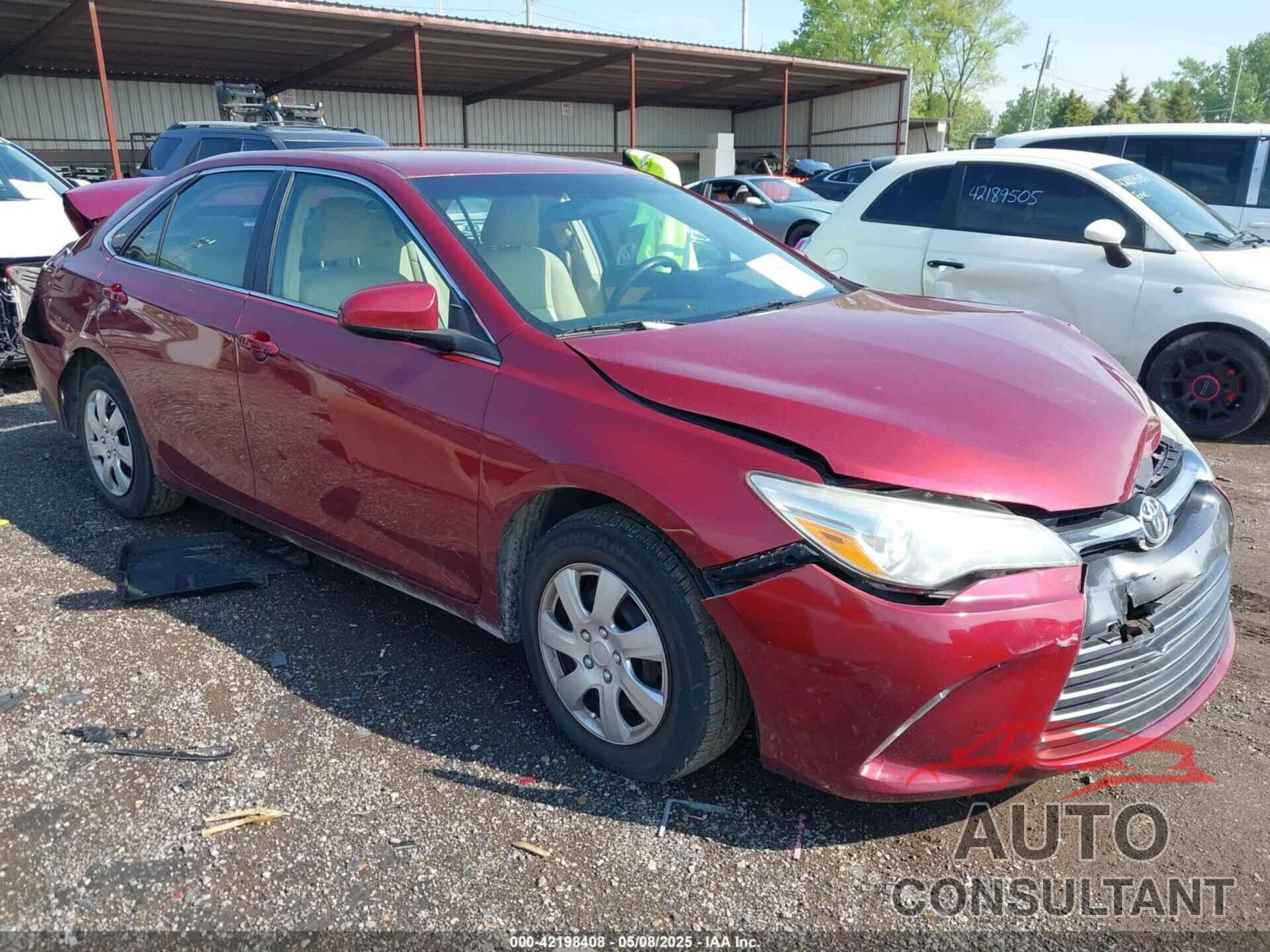 TOYOTA CAMRY 2017 - 4T1BF1FK6HU620633