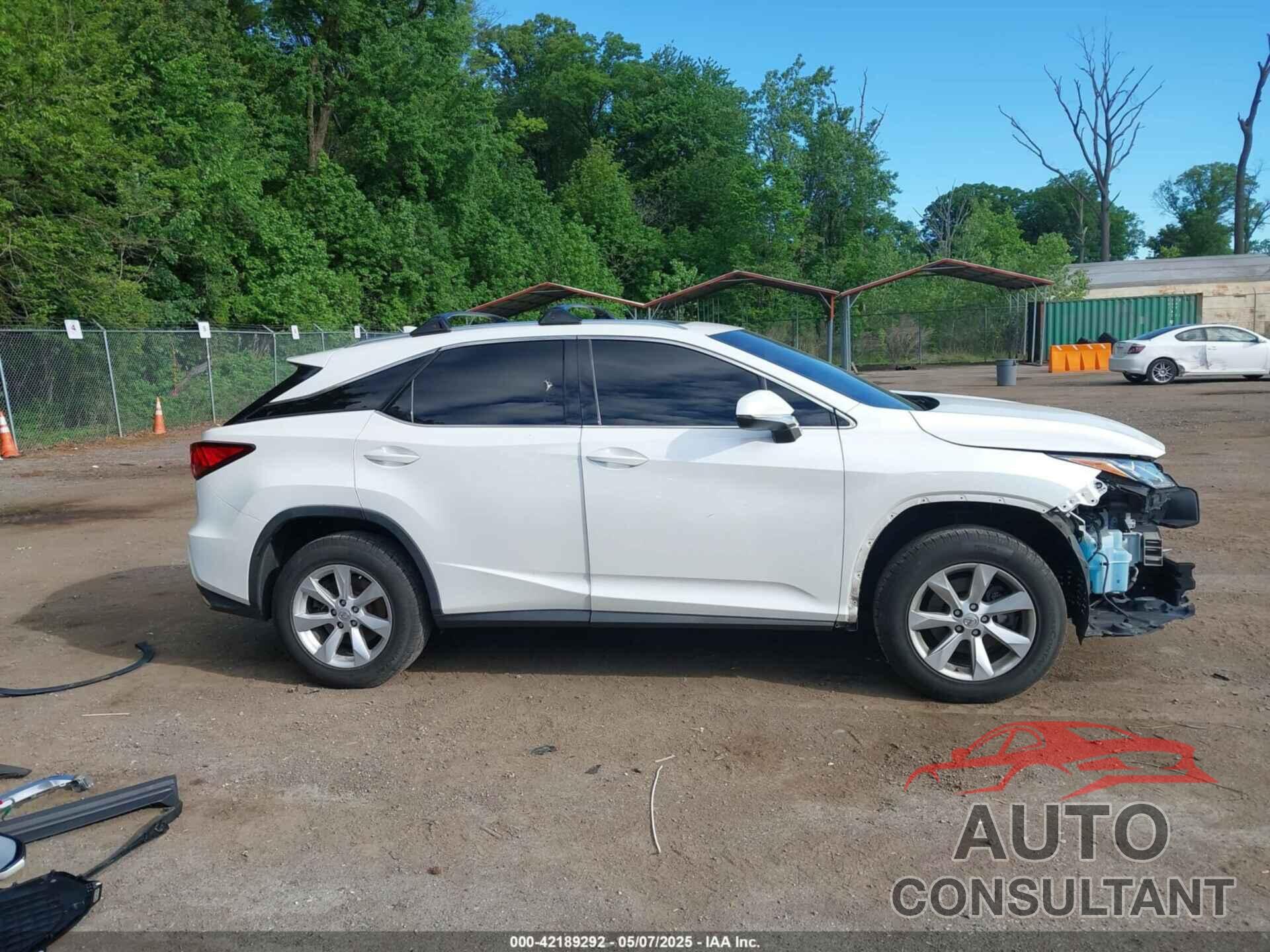 LEXUS RX 350 2017 - JTJBZMCA6H2027873