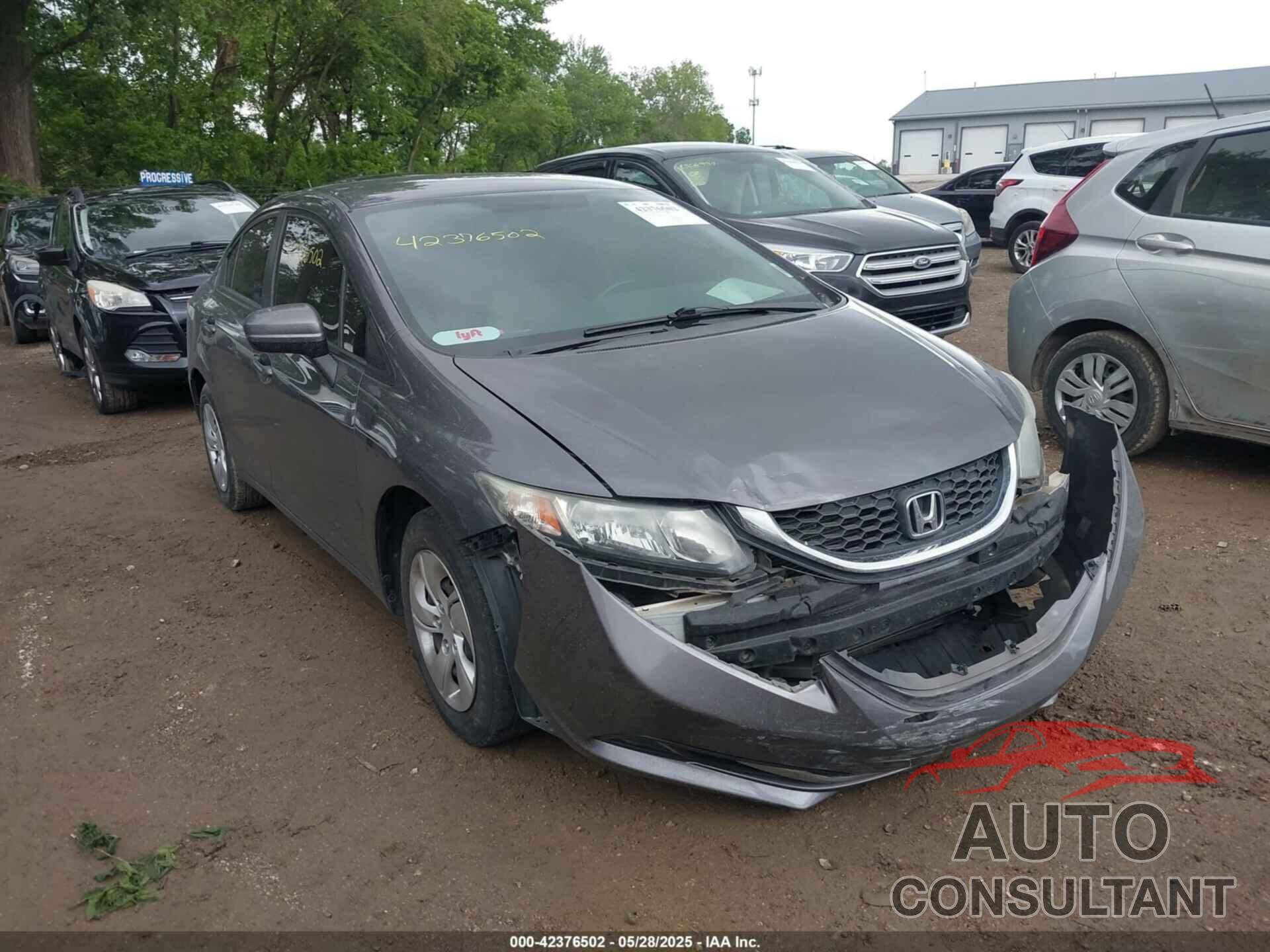 HONDA CIVIC 2015 - 19XFB2F57FE079766