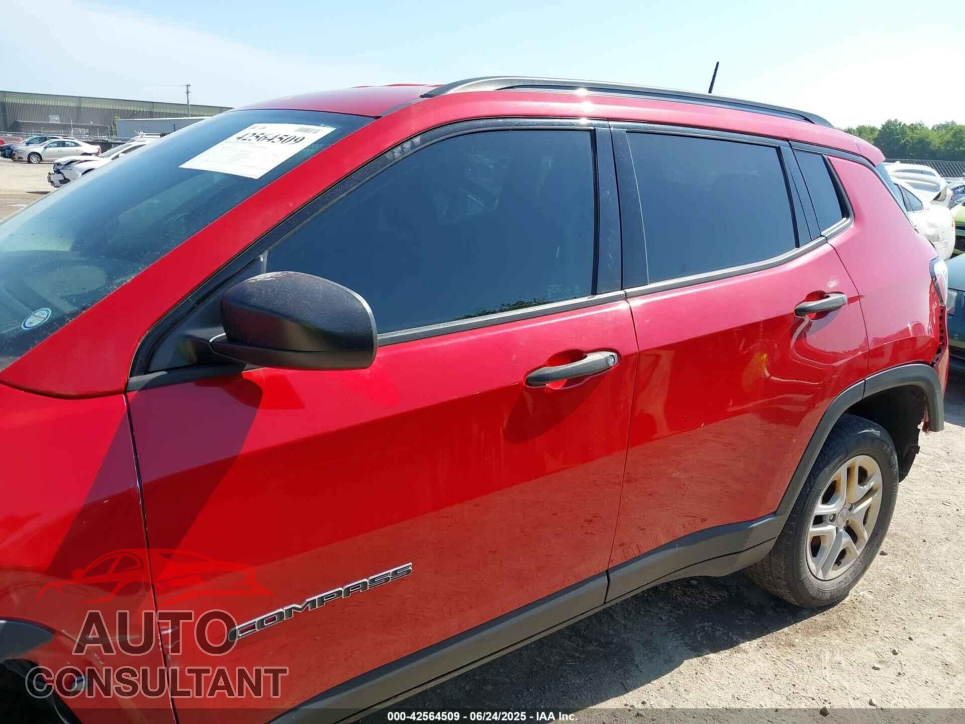JEEP NEW COMPASS 2017 - 3C4NJDAB4HT642441