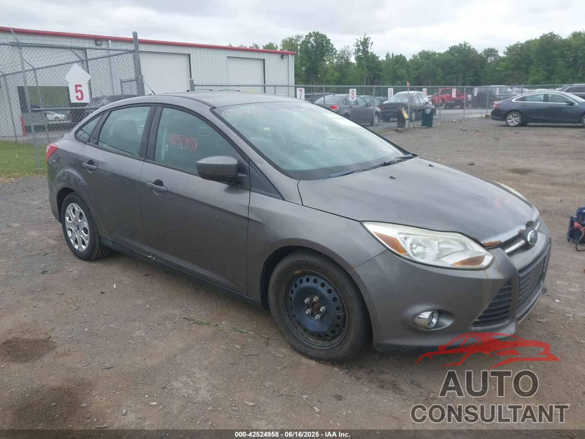 FORD FOCUS 2012 - 1FAHP3F23CL225790