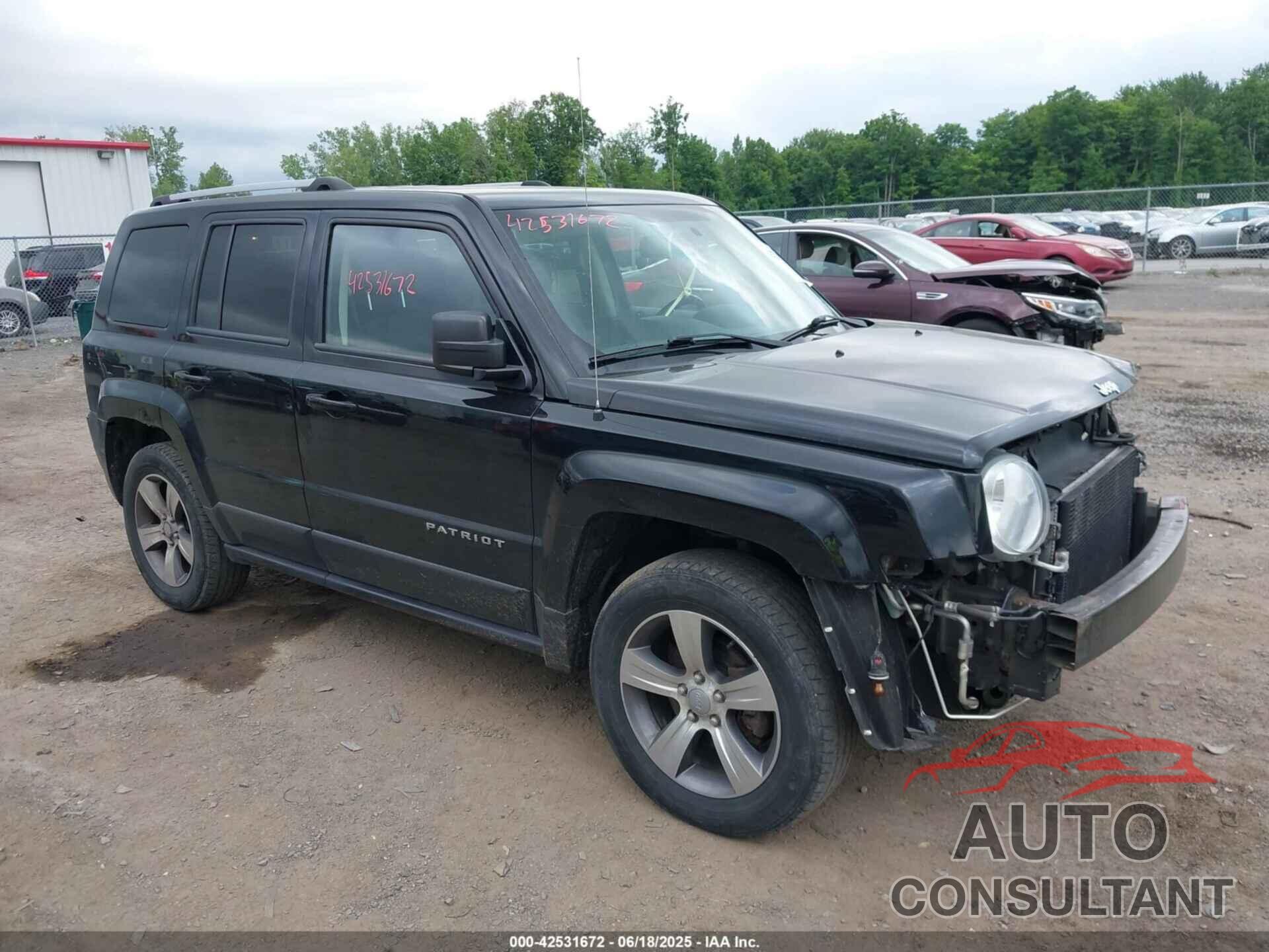 JEEP PATRIOT 2016 - 1C4NJRFBXGD658136