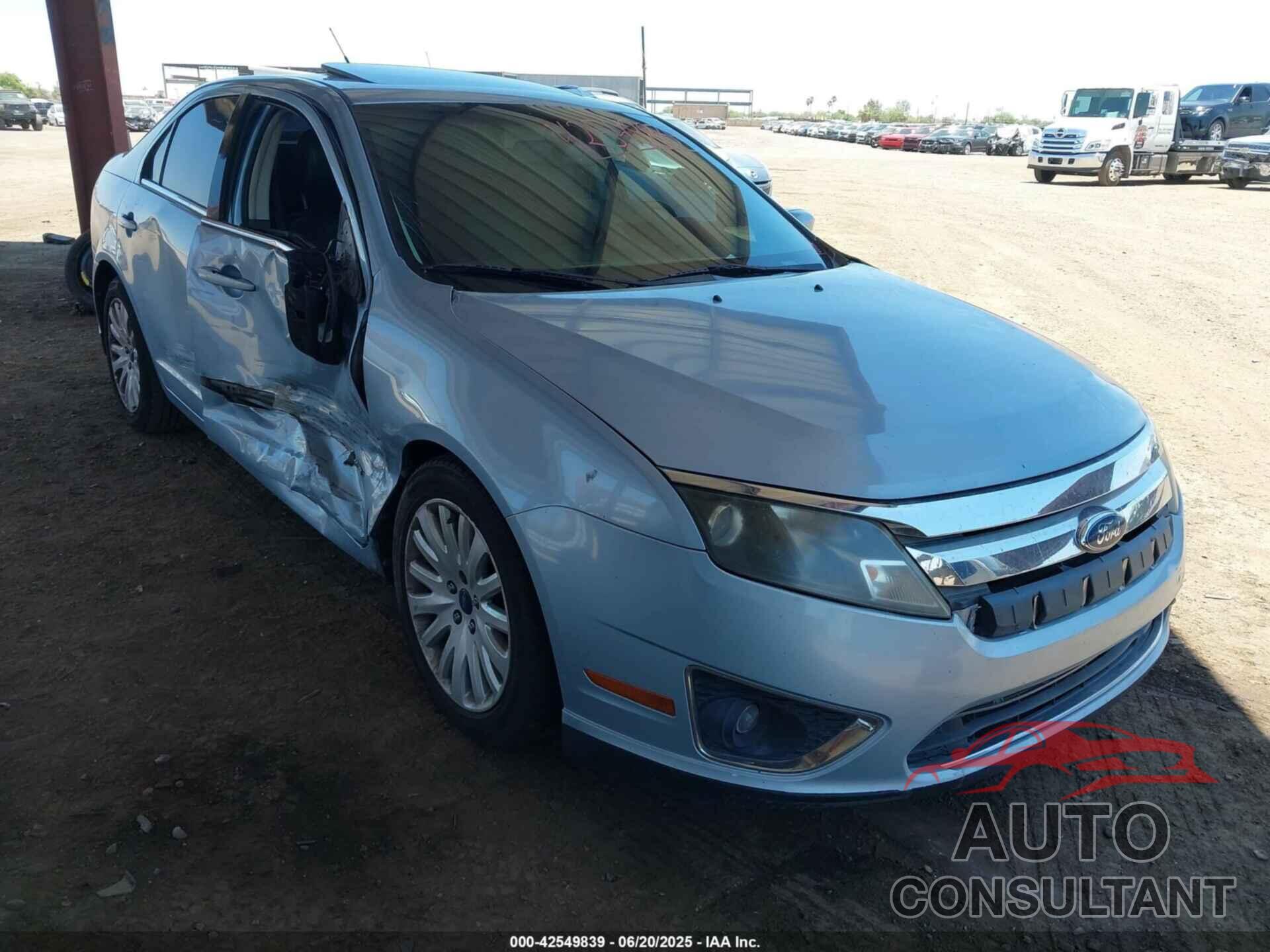 FORD FUSION HYBRID 2010 - 3FADP0L32AR143350