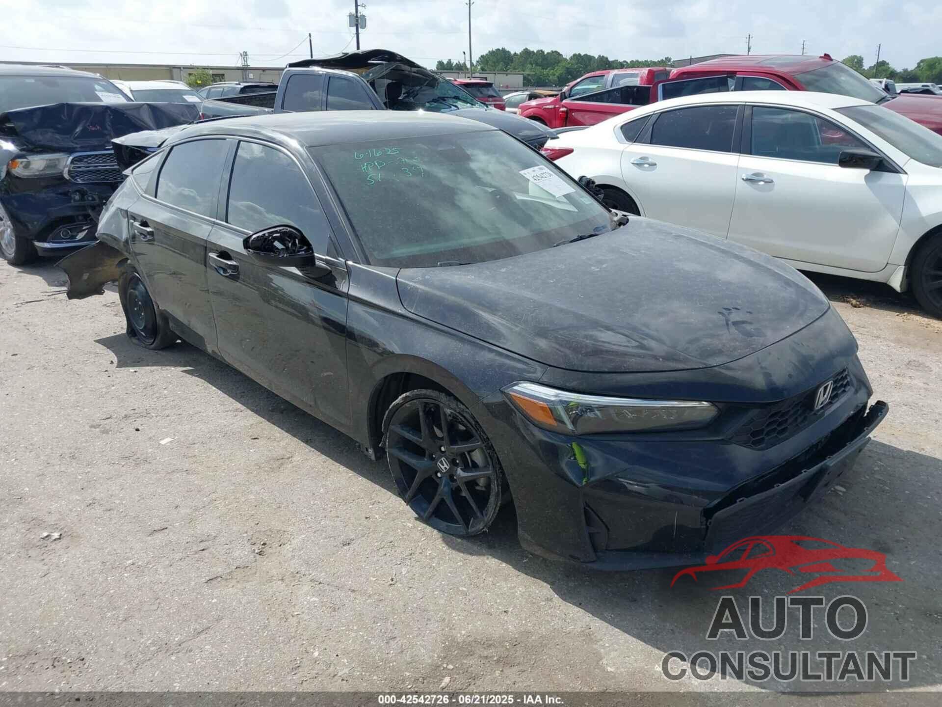 HONDA CIVIC 2025 - 19XFL2H89SE004002