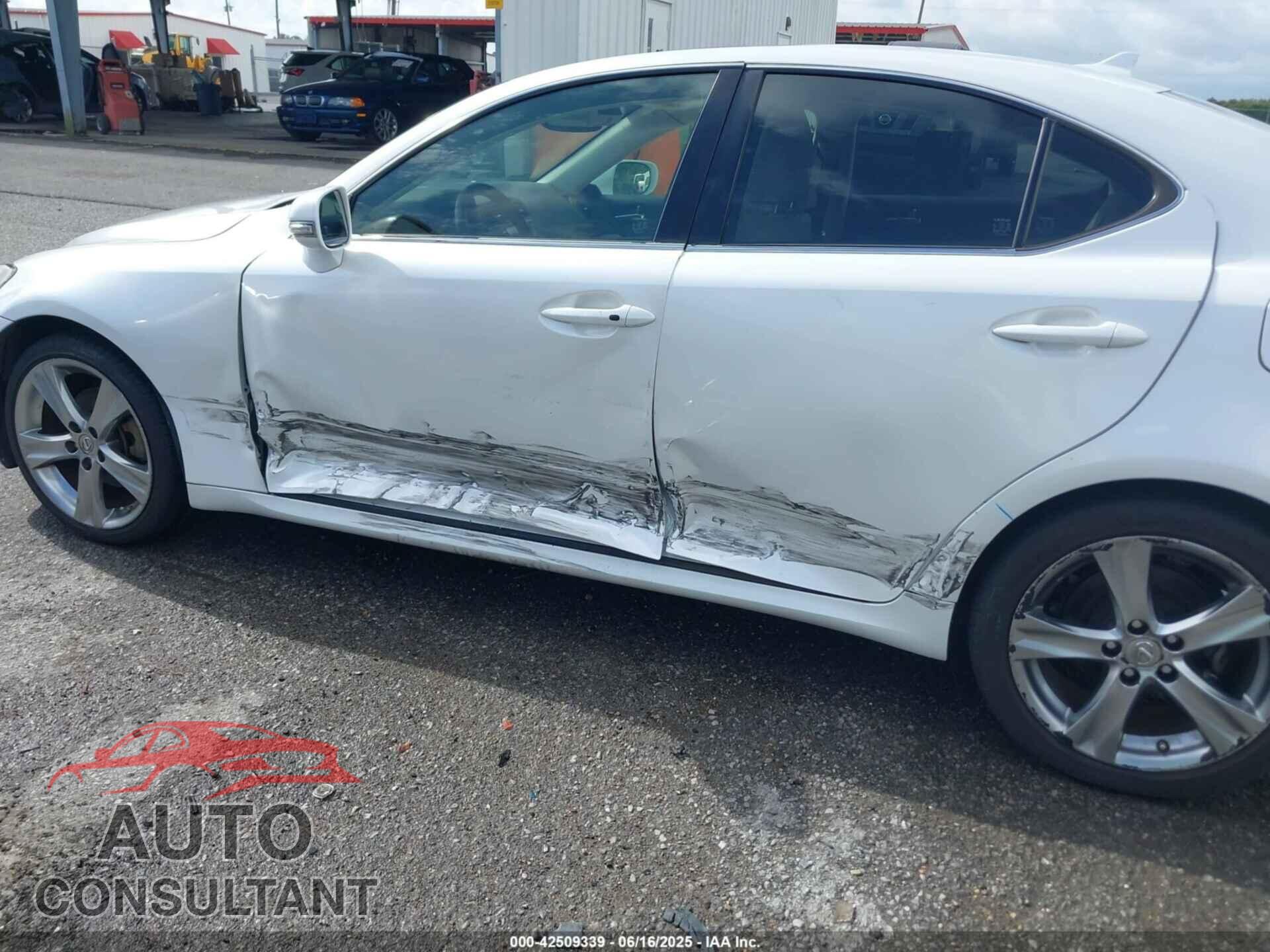 LEXUS IS 250 2012 - JTHBF5C28C5166435
