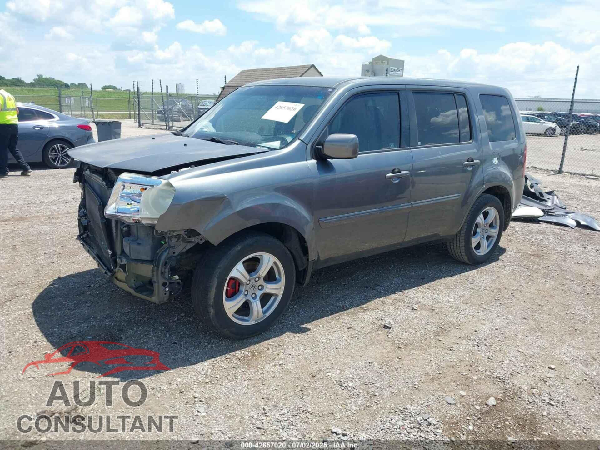 HONDA PILOT 2012 - 5FNYF3H41CB043049