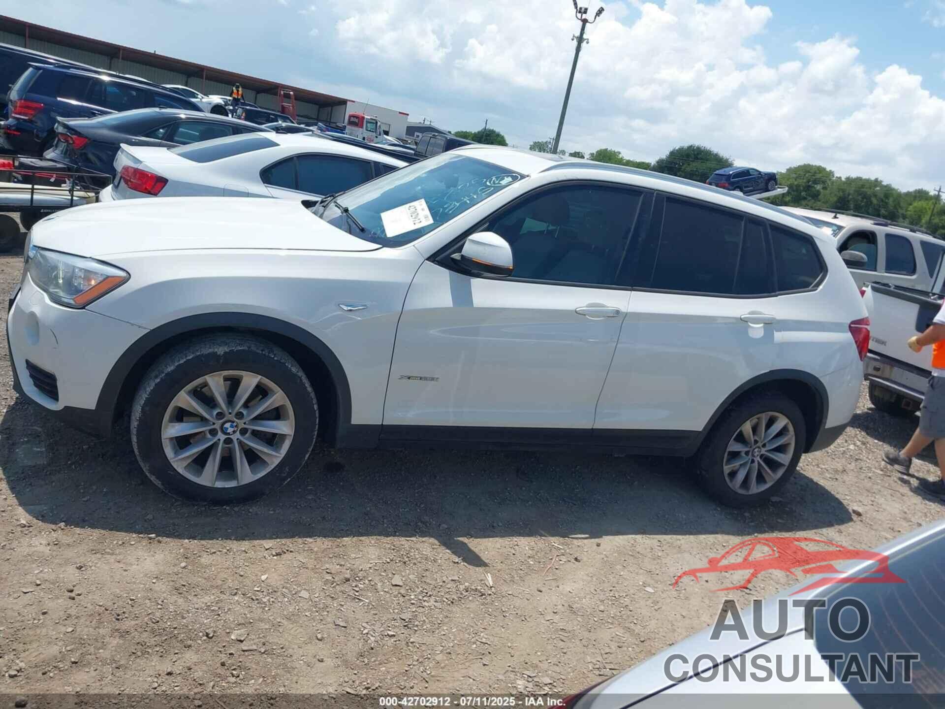 BMW X3 2015 - 5UXWX9C50F0D45458