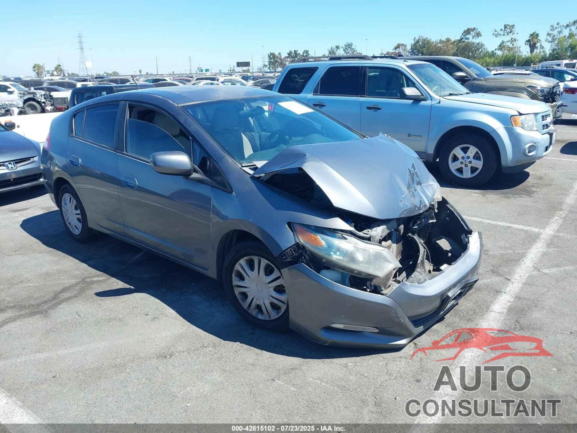 HONDA INSIGHT 2011 - JHMZE2H59BS011086