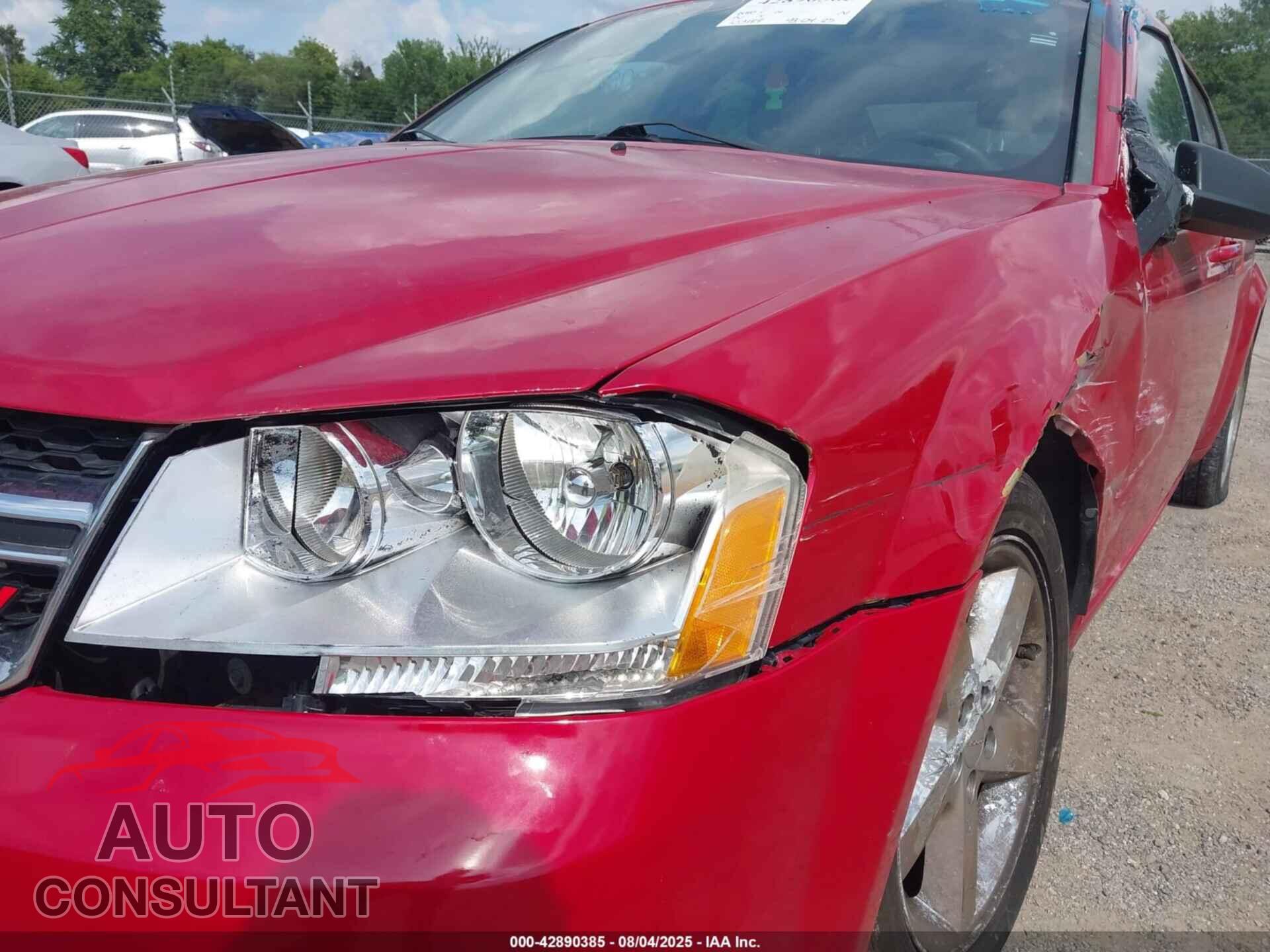 DODGE AVENGER 2013 - 1C3CDZAB5DN773159