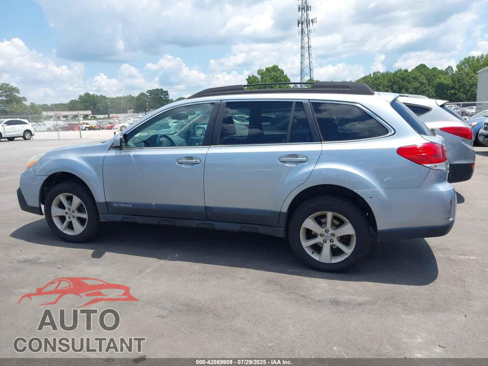 SUBARU OUTBACK 2014 - 4S4BRBCC8E3267372