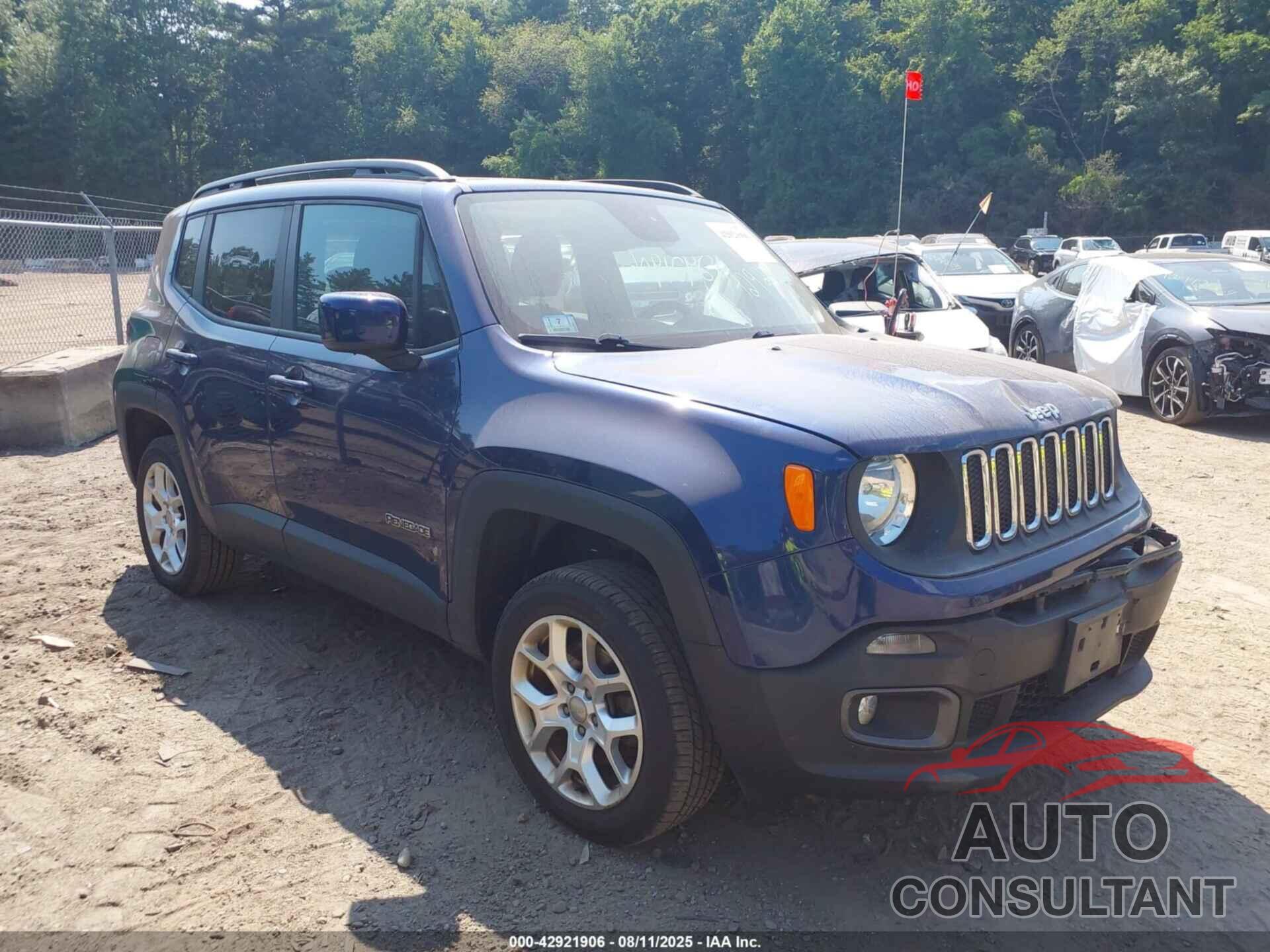 JEEP RENEGADE 2016 - ZACCJBBT0GPD29203