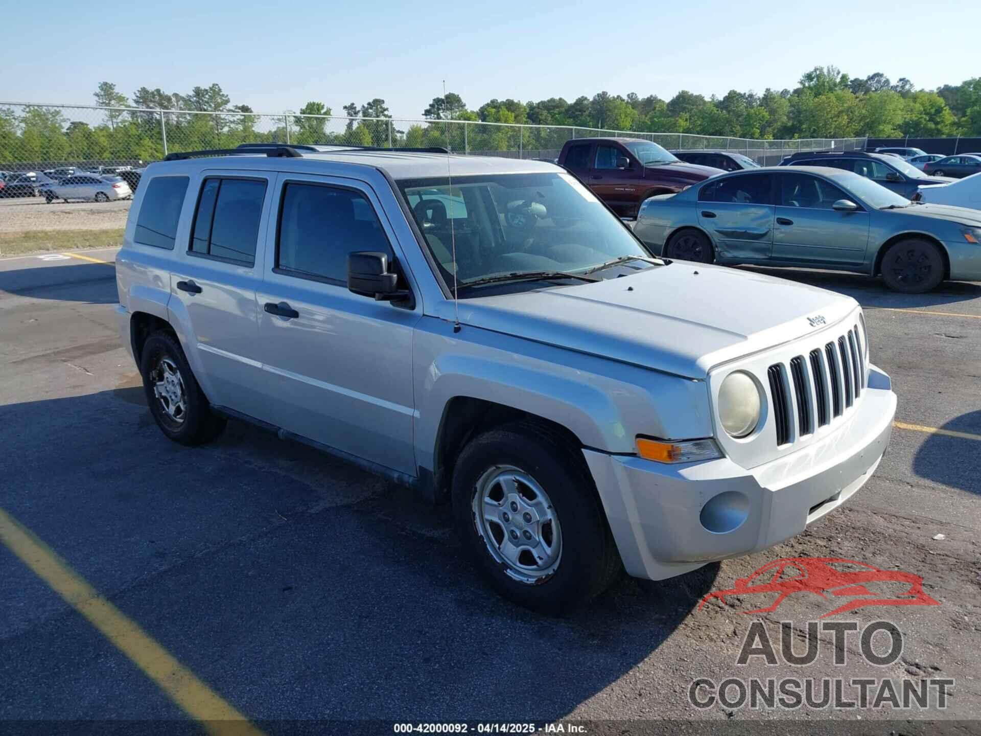 JEEP PATRIOT 2009 - 1J4FT28B99D121838