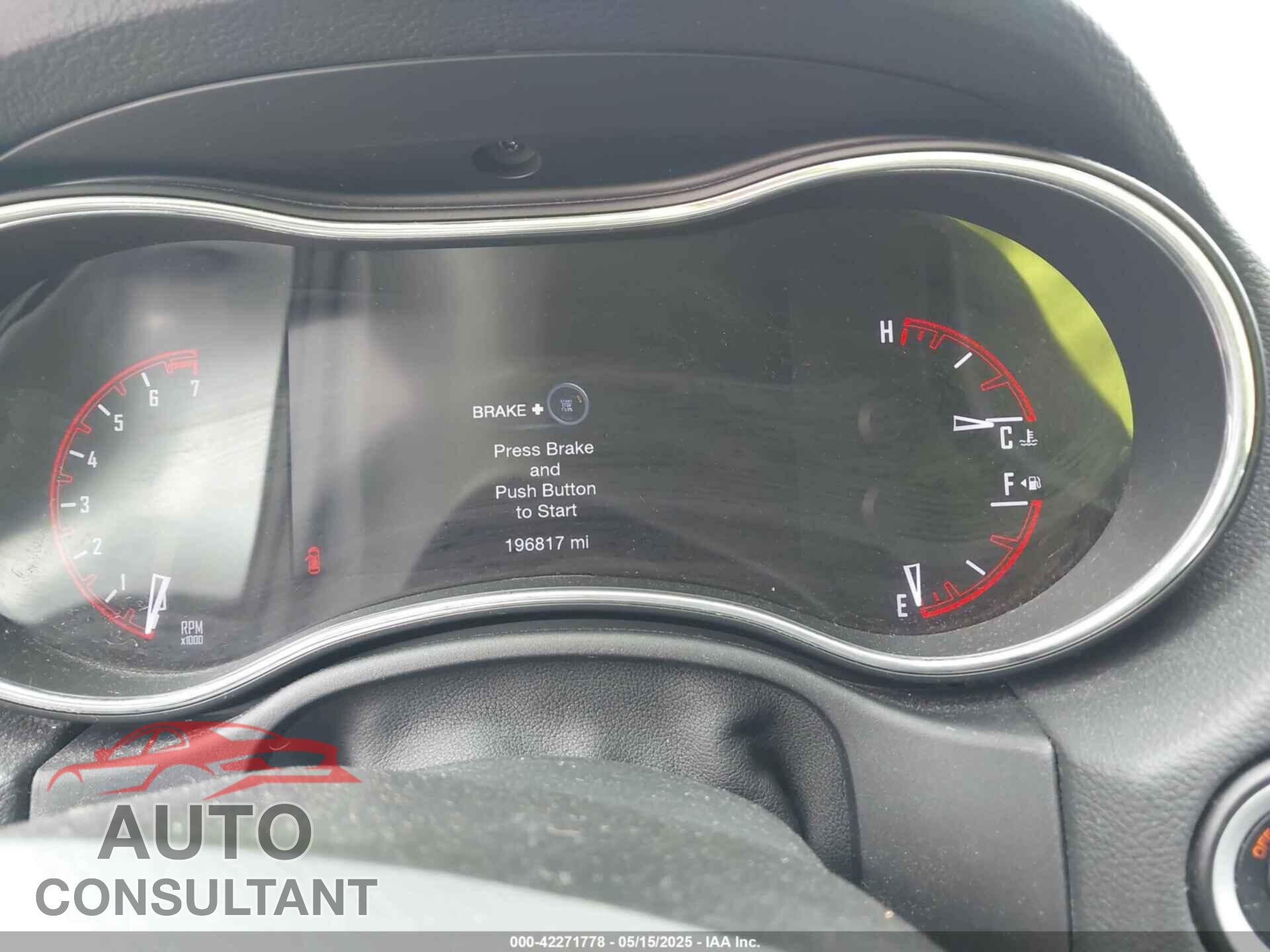 DODGE DURANGO 2016 - 1C4RDHAG9GC424274