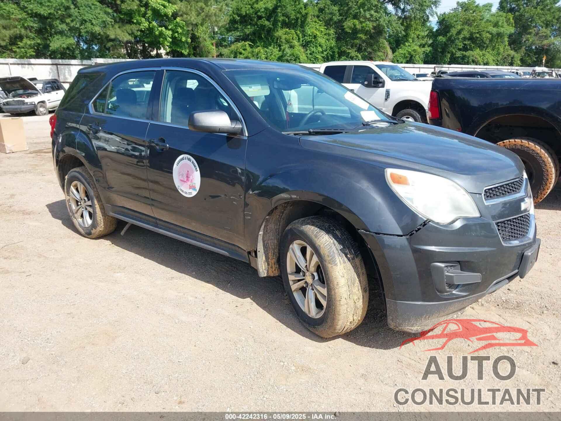 CHEVROLET EQUINOX 2012 - 2GNALBEK5C1219683