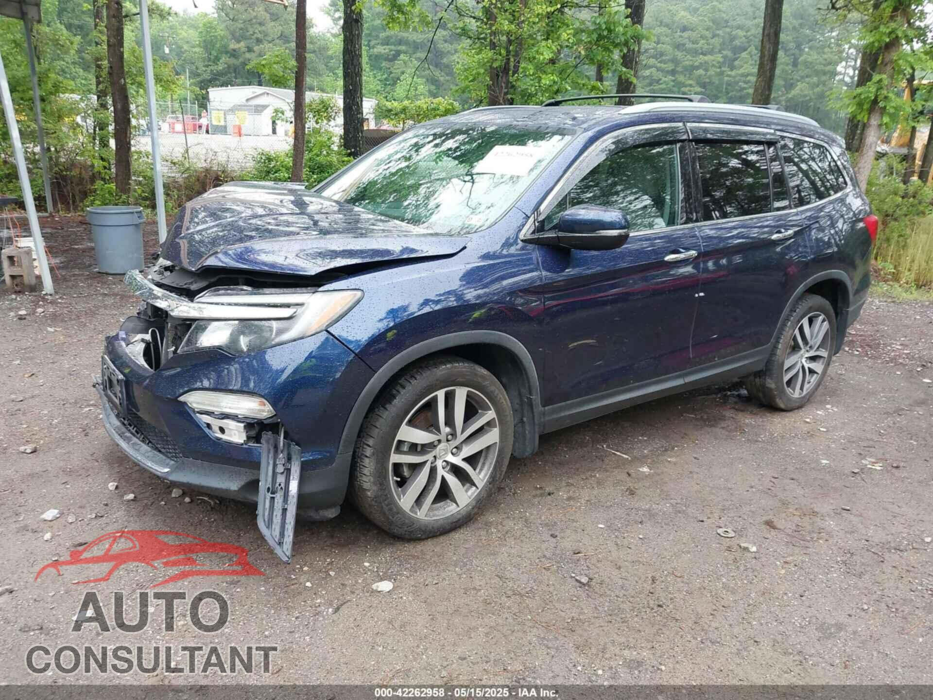 HONDA PILOT 2016 - 5FNYF6H9XGB034420