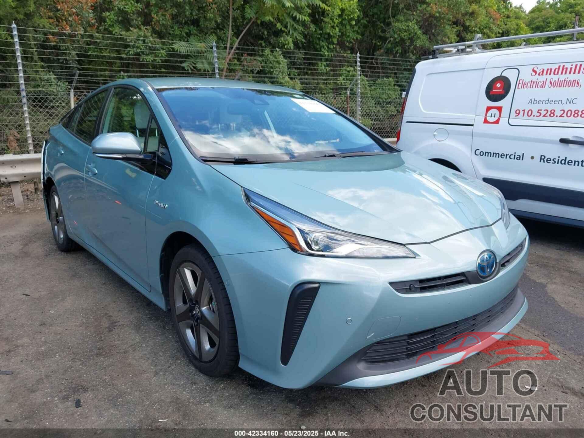 TOYOTA PRIUS 2019 - JTDKARFU8K3095669