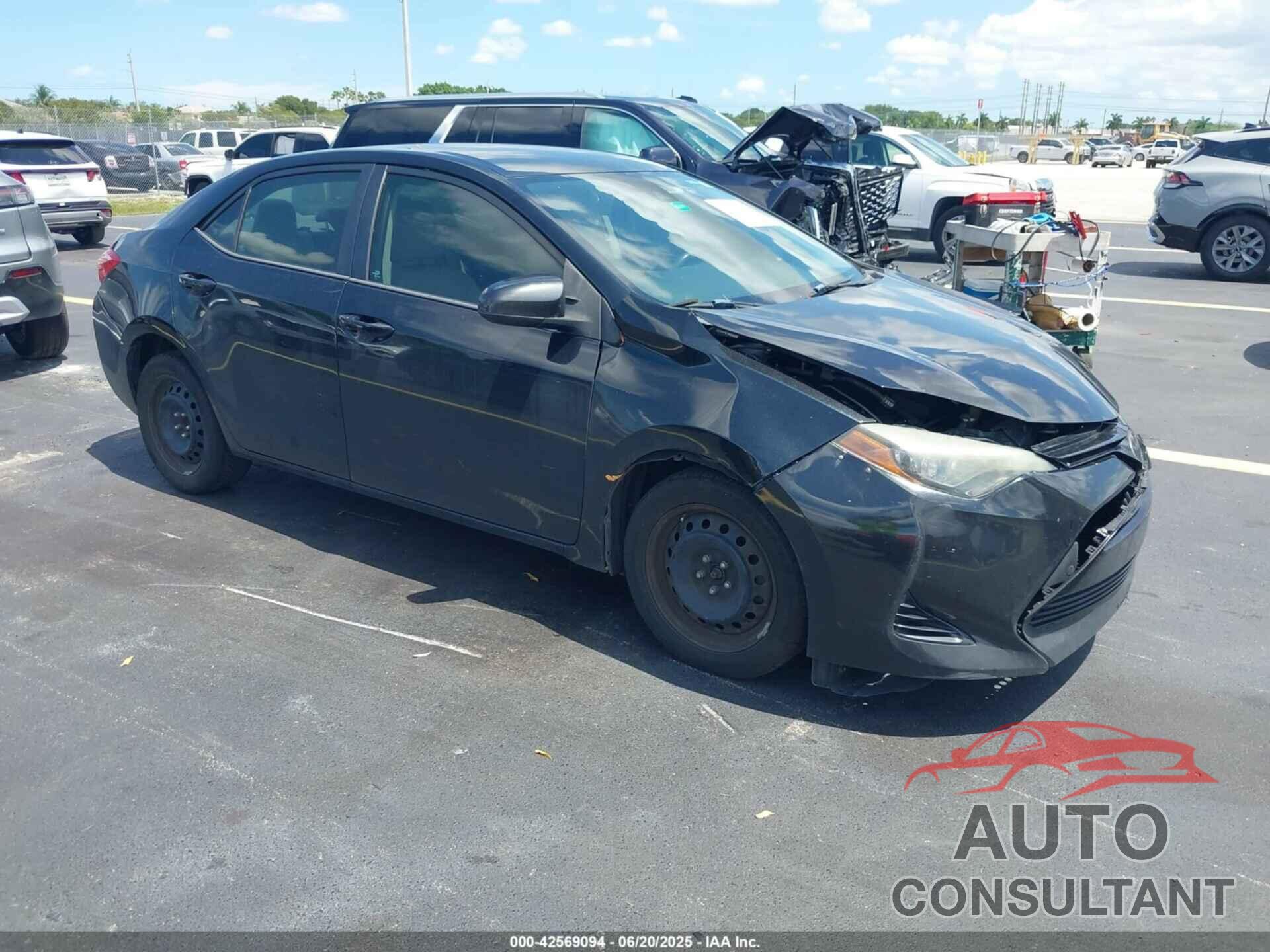 TOYOTA COROLLA 2017 - 5YFBURHE3HP709265