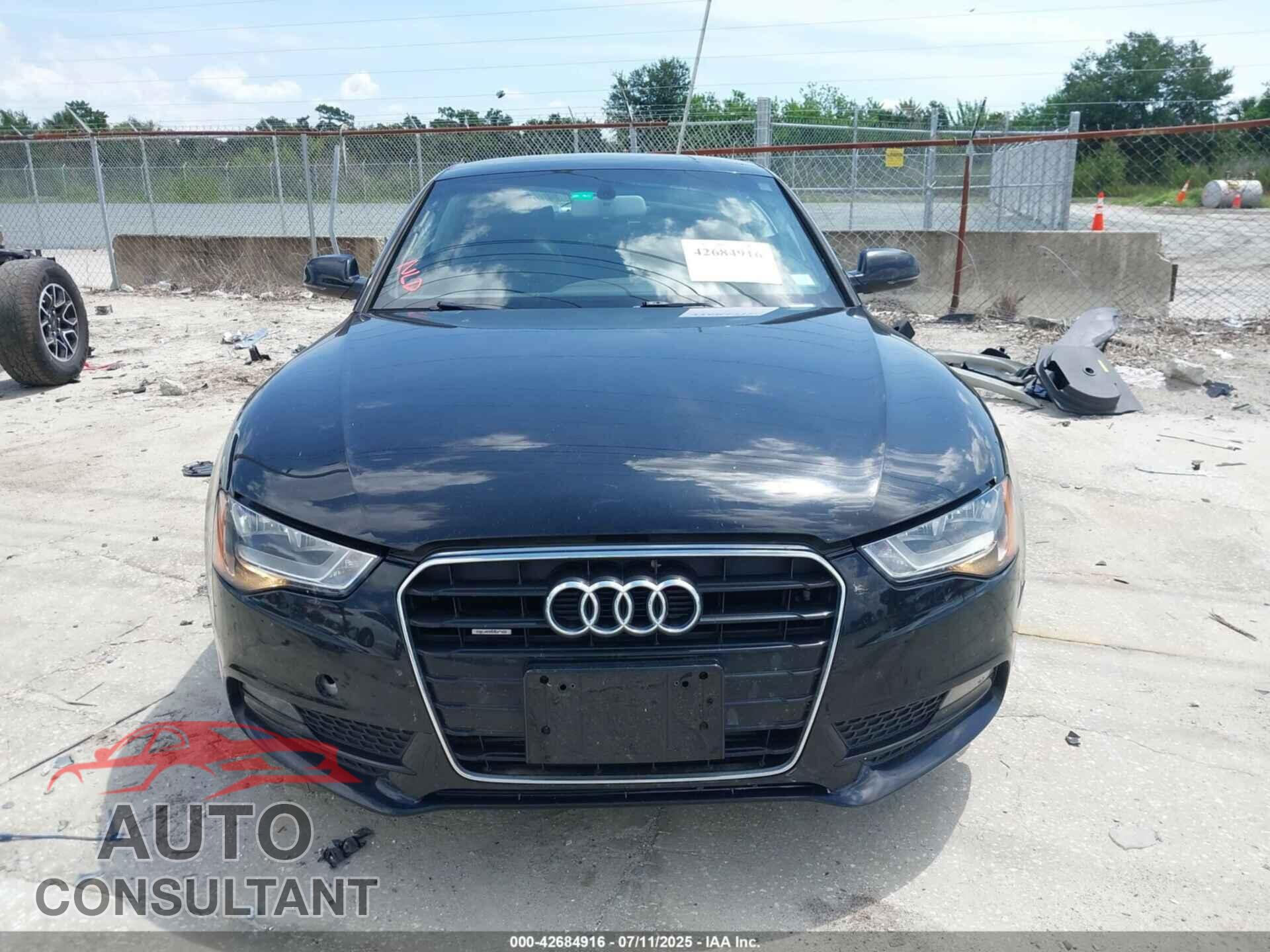 AUDI A5 2013 - WAUCFAFR7DA039284