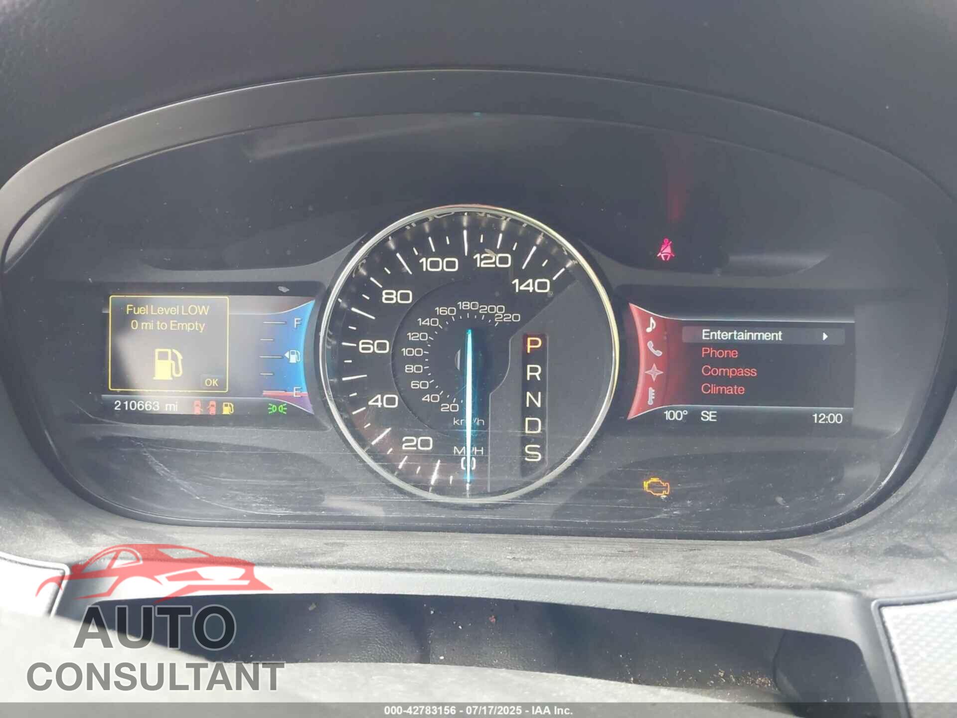 FORD EDGE 2013 - 2FMDK3JC9DBC15849