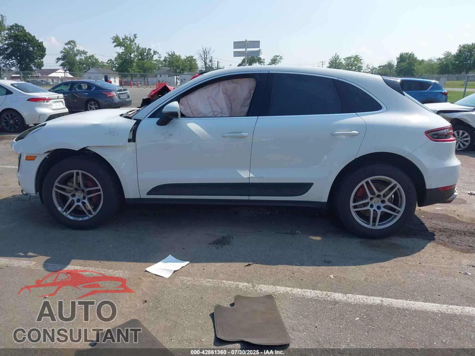 PORSCHE MACAN 2017 - WP1AB2A57HLB11142