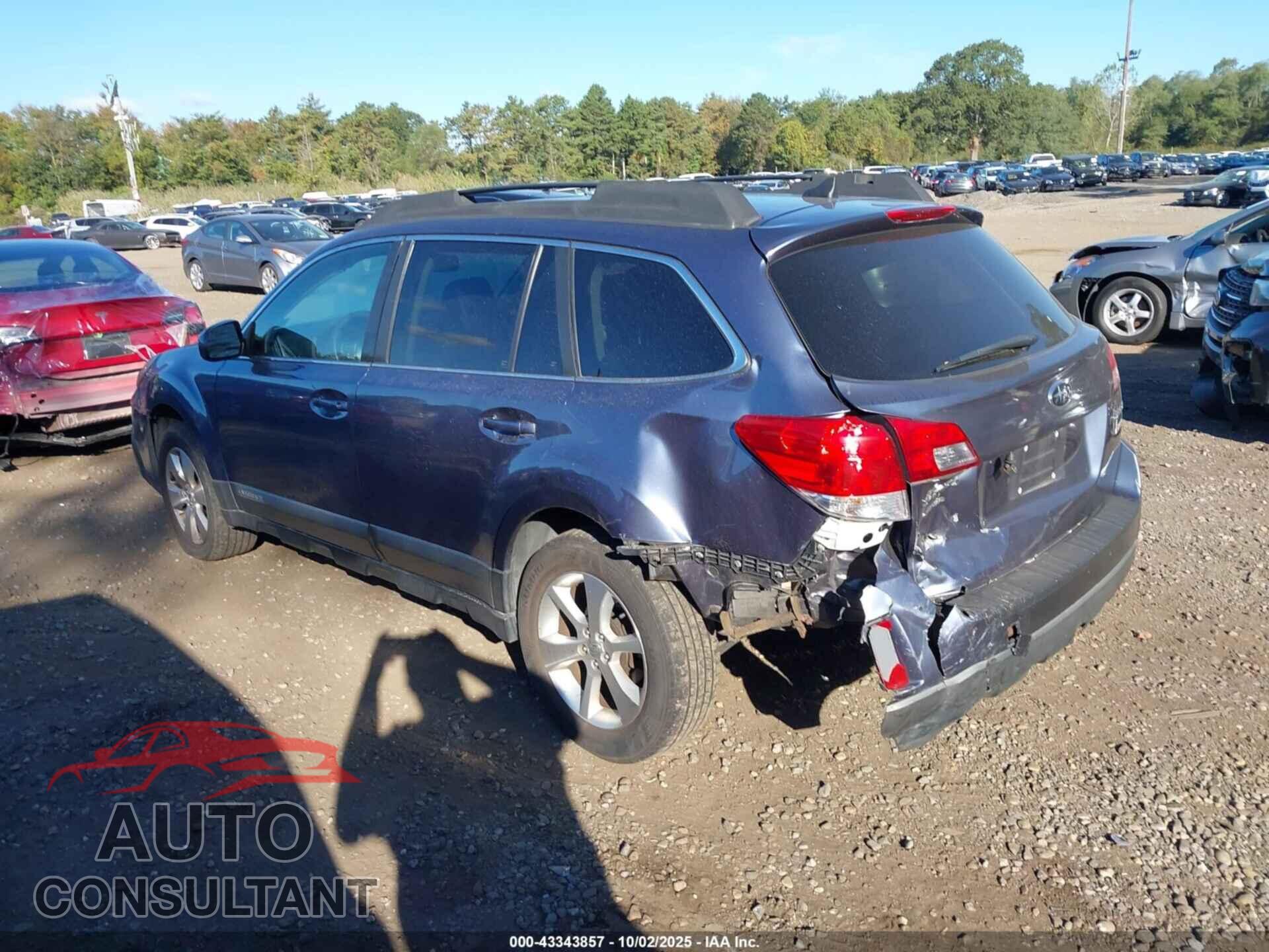 SUBARU OUTBACK 2014 - 4S4BRBLC8E3307644