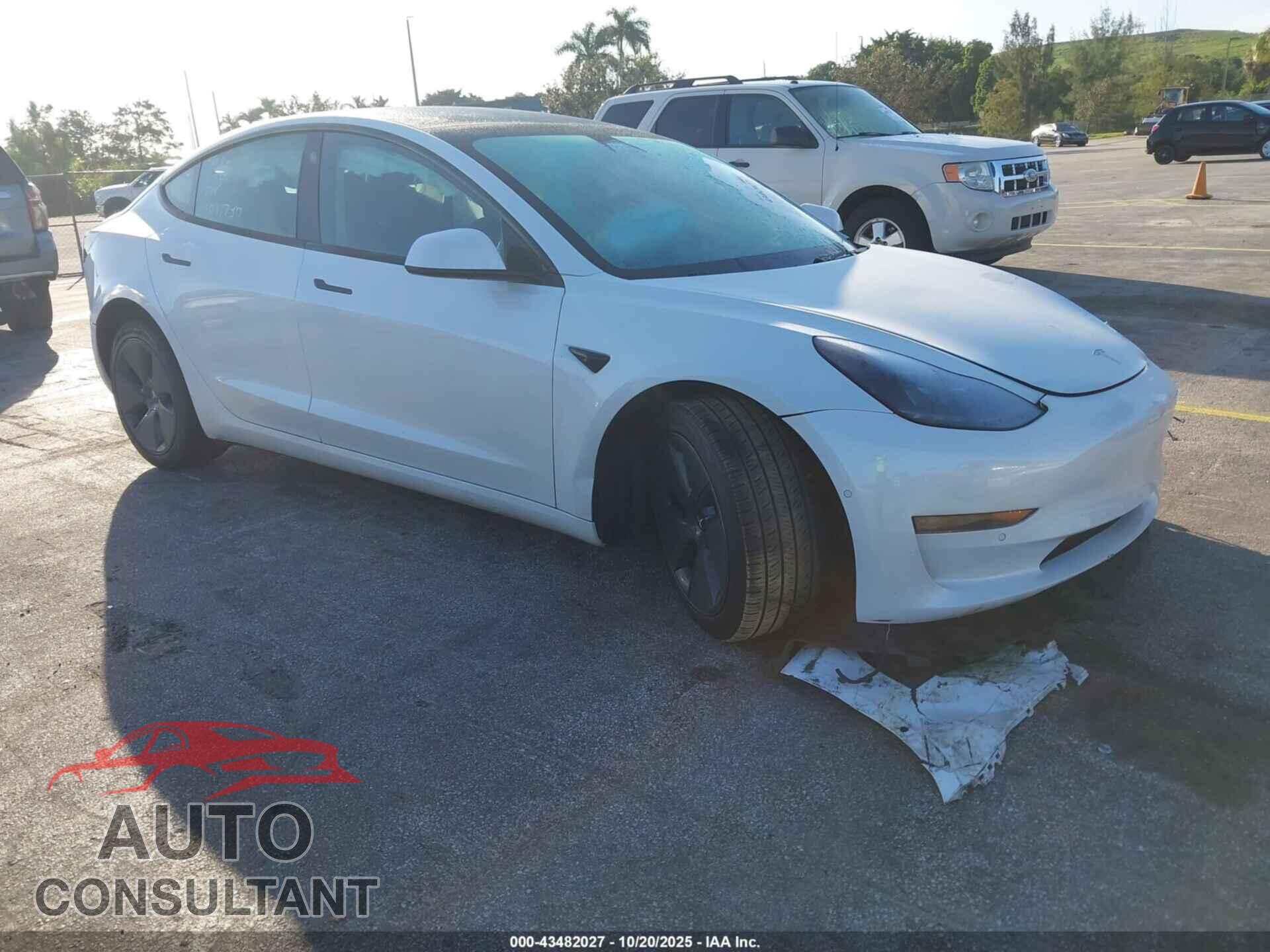 TESLA MODEL 3 2021 - 5YJ3E1EA2MF091737