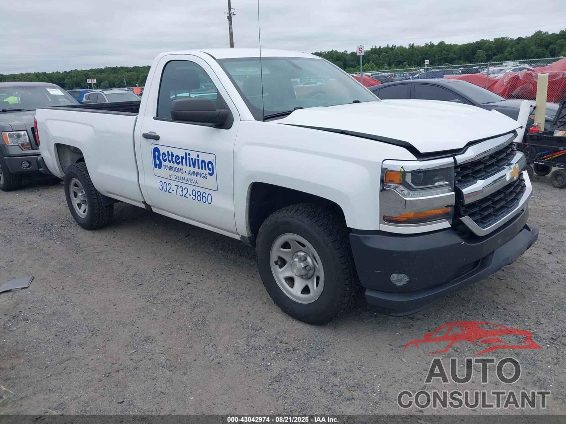 CHEVROLET SILVERADO 1500 2017 - 1GCNCNEH4HZ185881