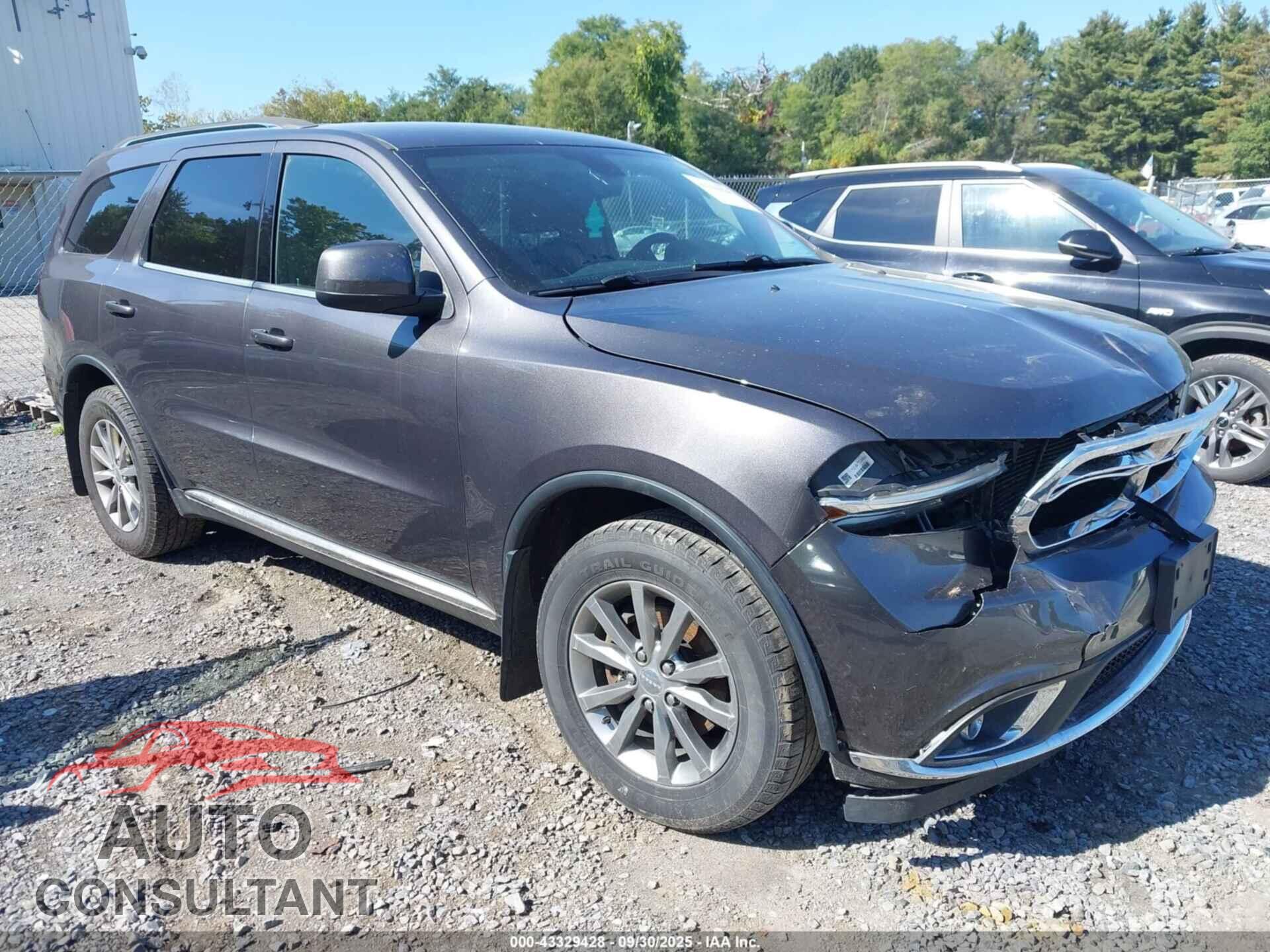 DODGE DURANGO 2018 - 1C4RDJAG4JC324128
