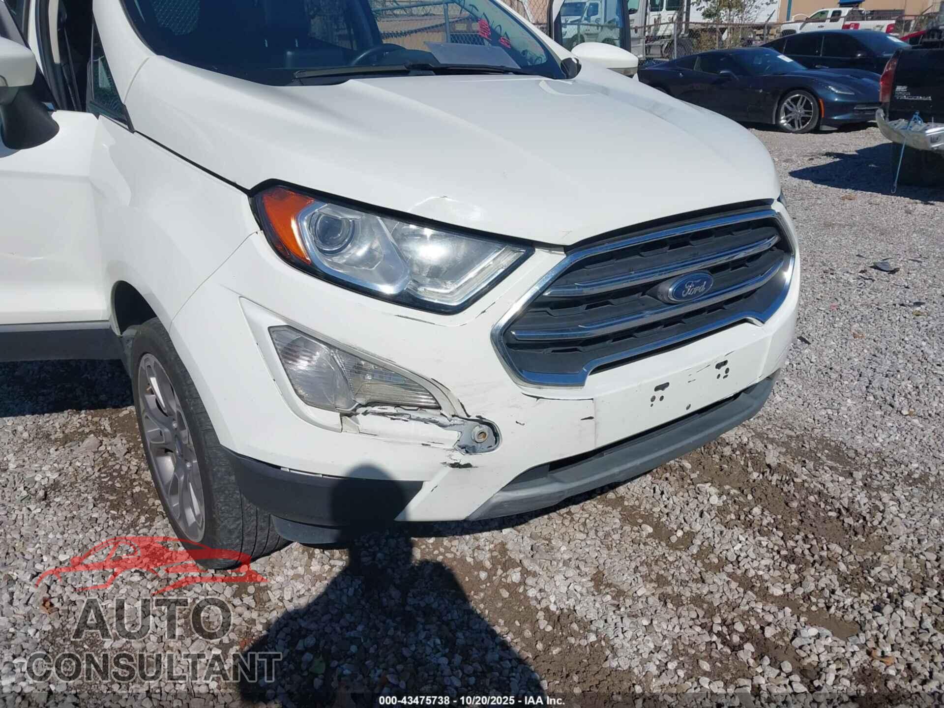FORD ECOSPORT 2020 - MAJ6S3KL0LC329688