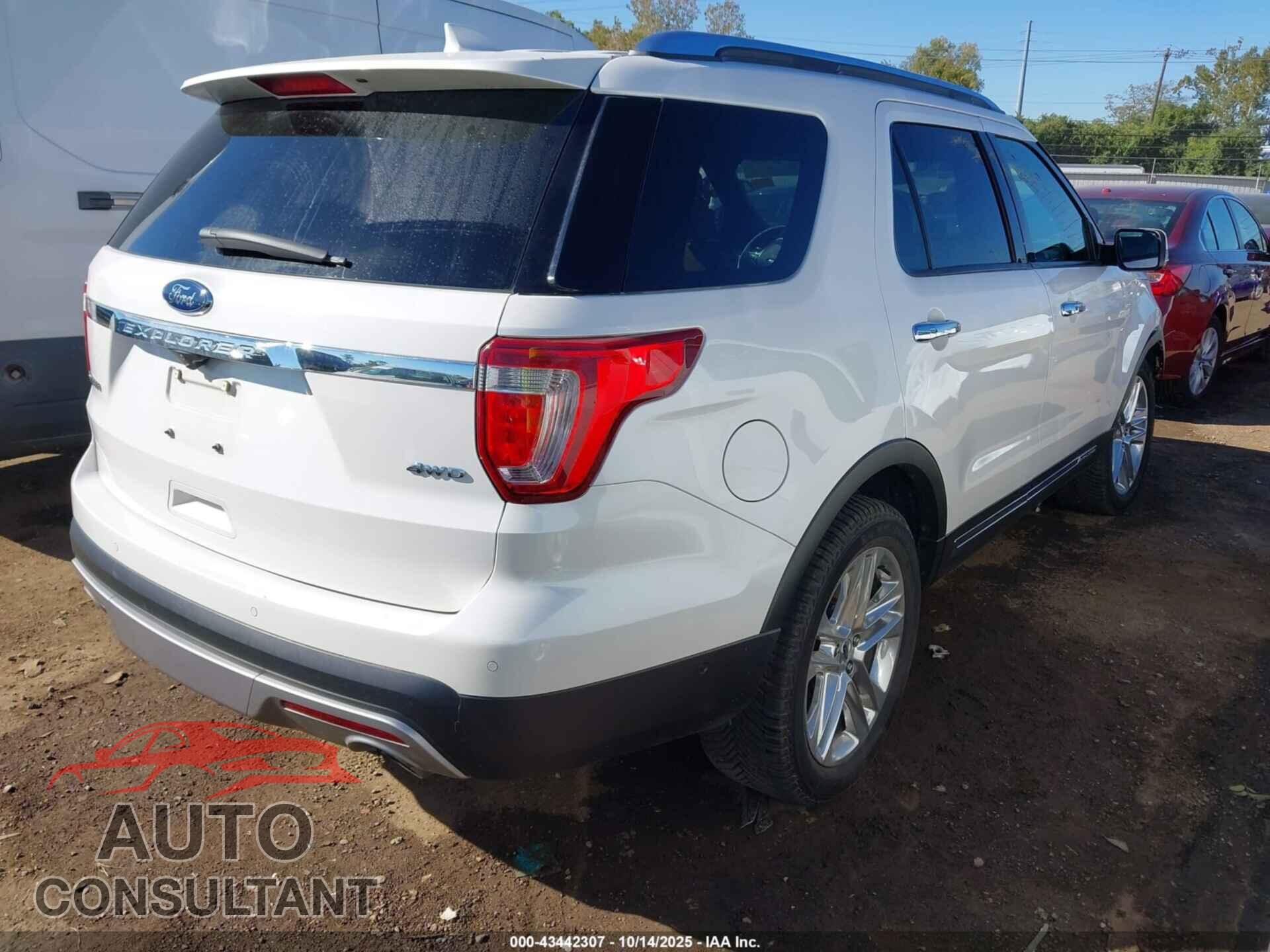 FORD EXPLORER 2017 - 1FM5K8F86HGD38044