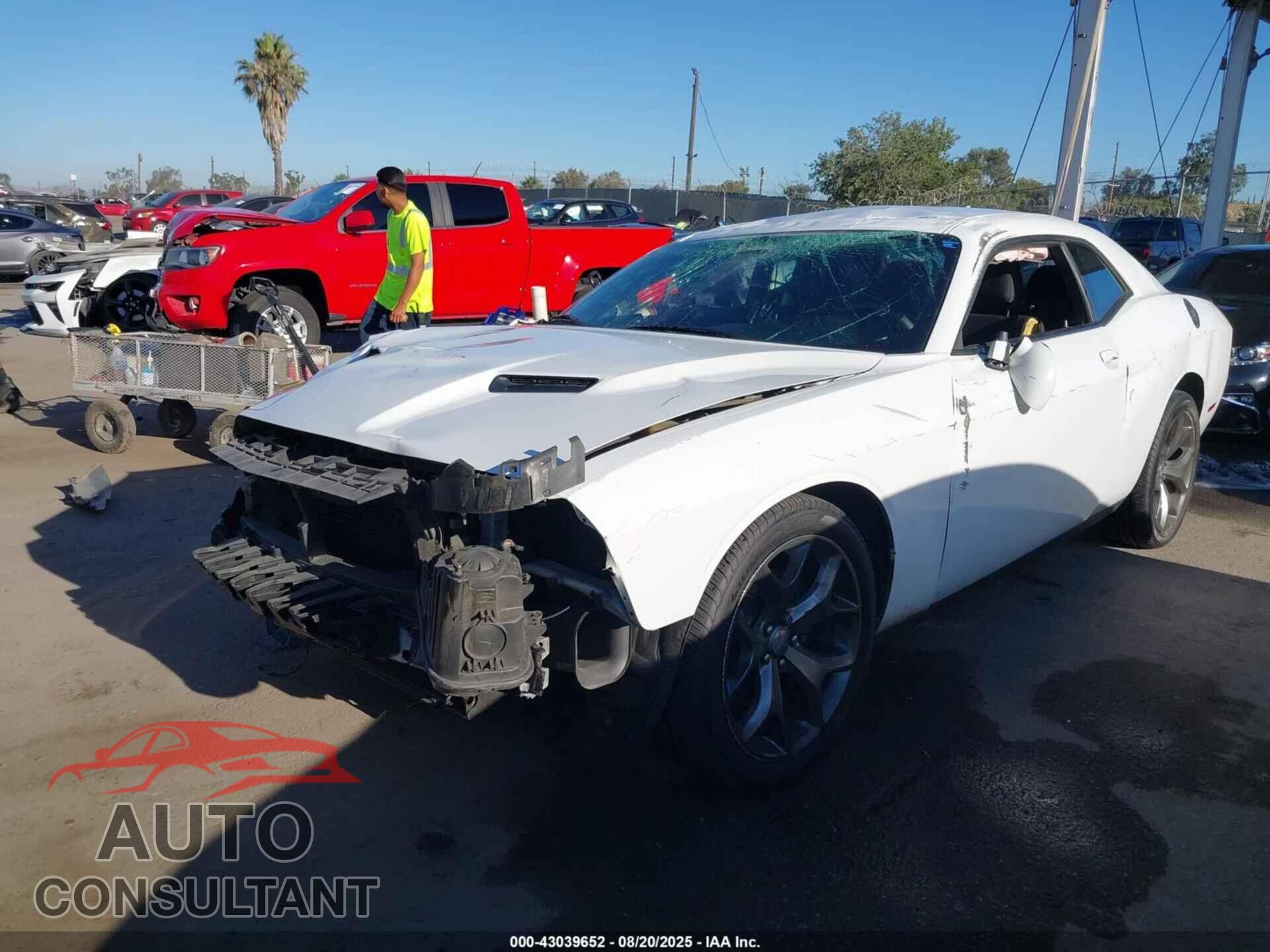 DODGE CHALLENGER 2016 - 2C3CDZAGXGH336332