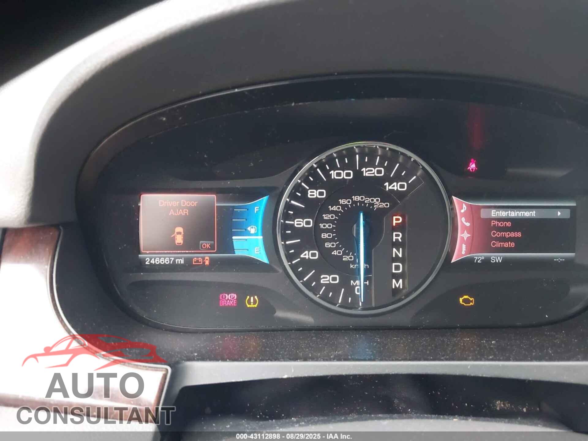FORD EDGE 2011 - 2FMDK3KC3BBA33916