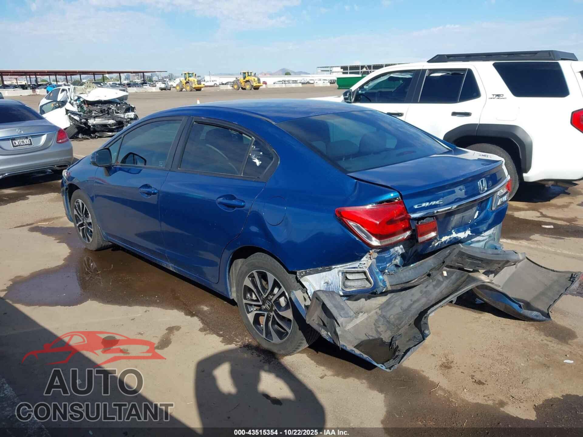 HONDA CIVIC 2013 - 19XFB2F85DE049933