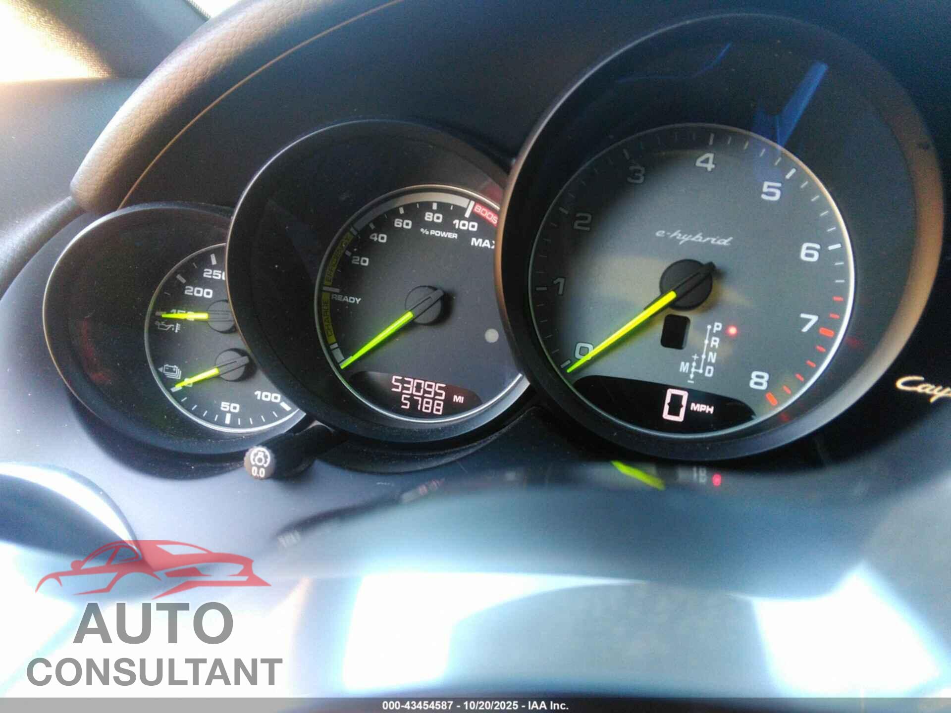PORSCHE CAYENNE E-HYBRID 2017 - WP1AE2A29HLA75595