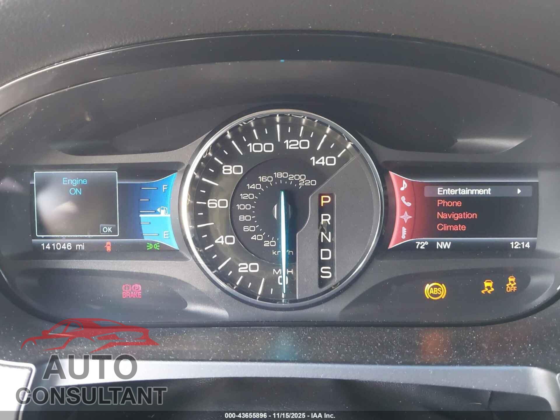 FORD EDGE 2013 - 2FMDK3JCXDBC40520