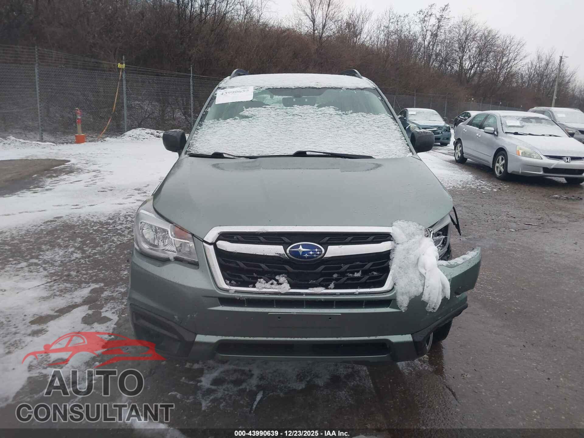 SUBARU FORESTER 2017 - JF2SJABC4HH570133