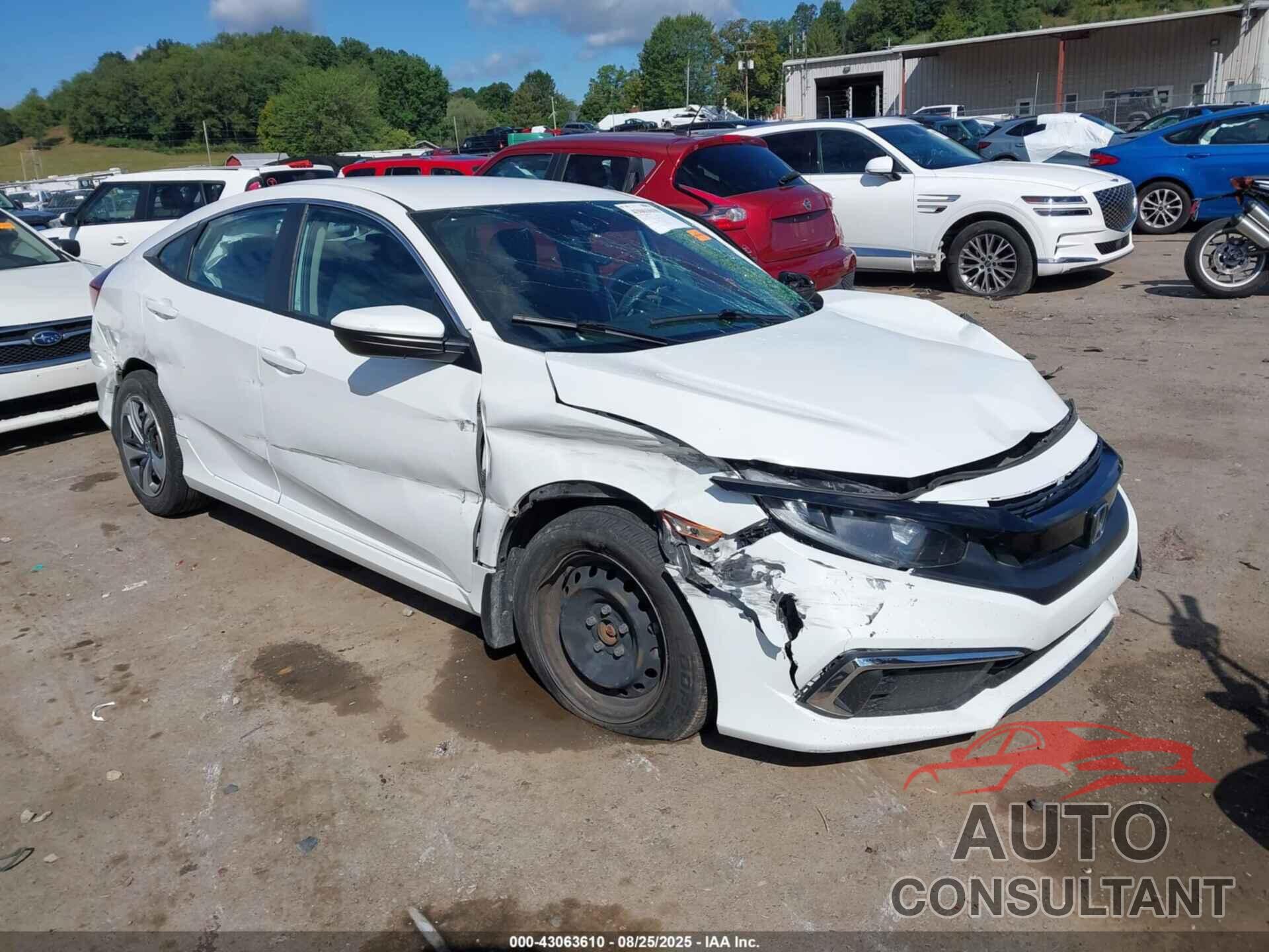 HONDA CIVIC 2019 - 2HGFC2F65KH560833