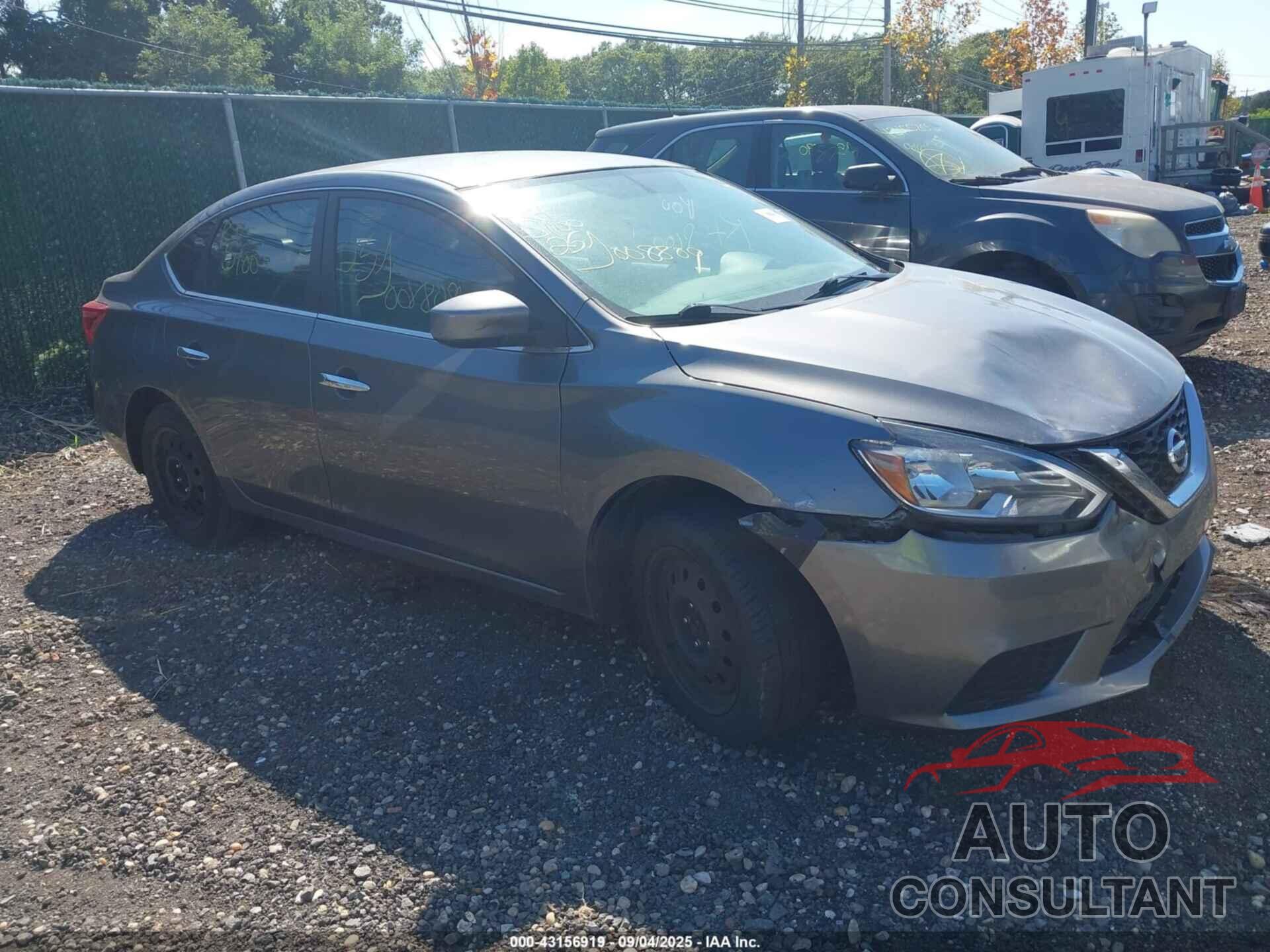 NISSAN SENTRA 2018 - 3N1AB7AP3JY293163