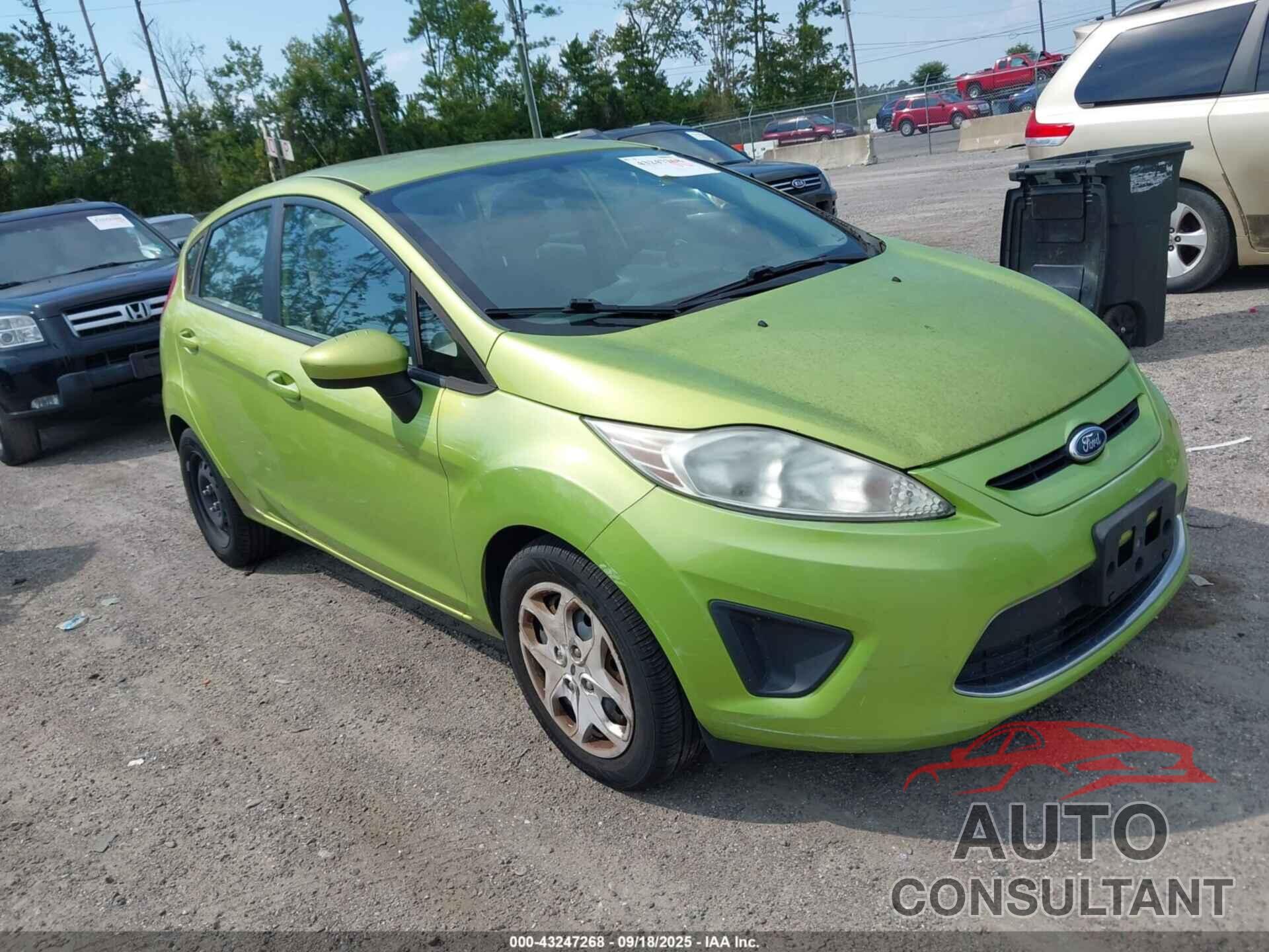 FORD FIESTA 2011 - 3FADP4EJXBM134543