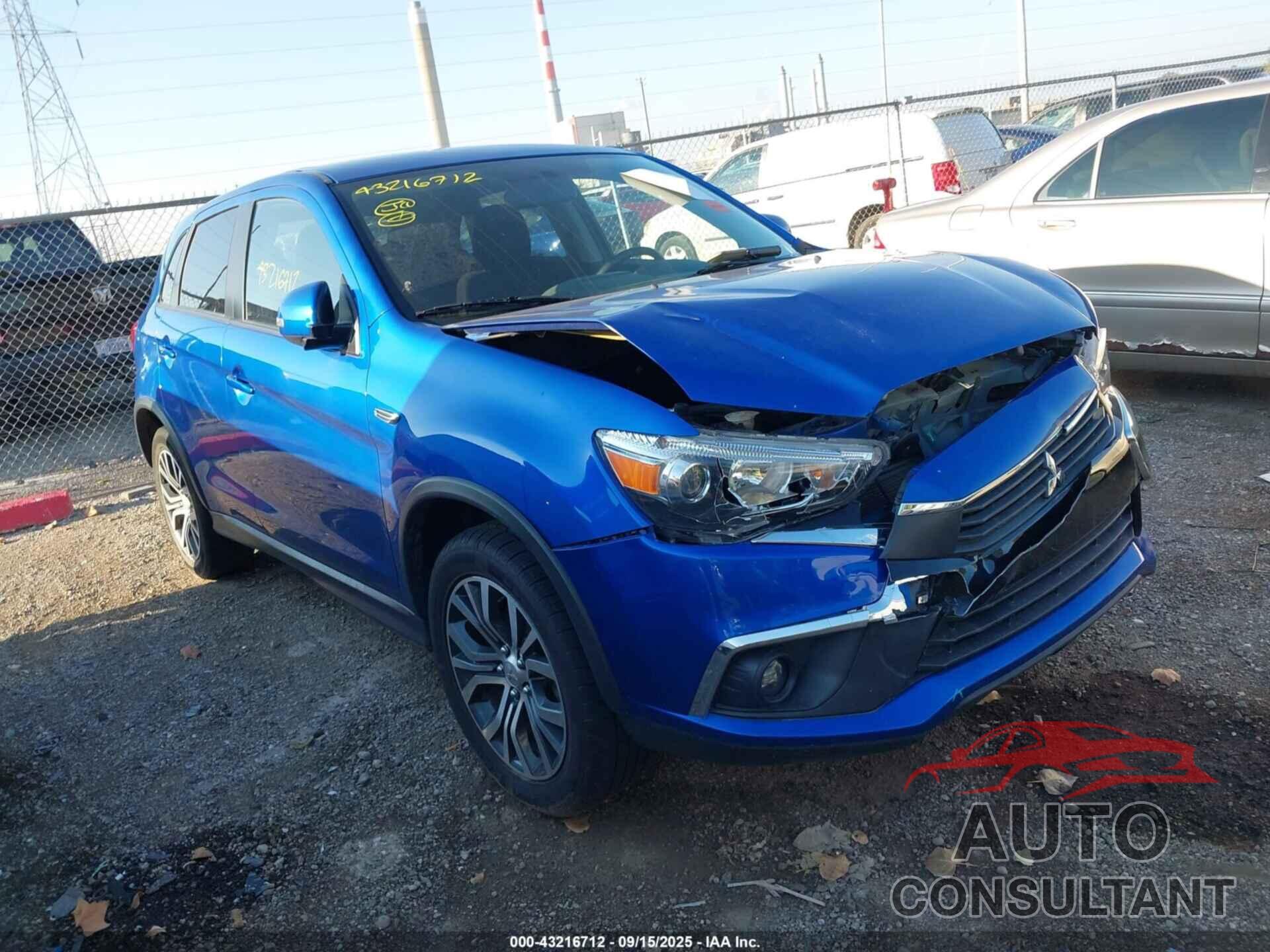 MITSUBISHI OUTLANDER SPORT 2017 - JA4AP3AU9HZ070679