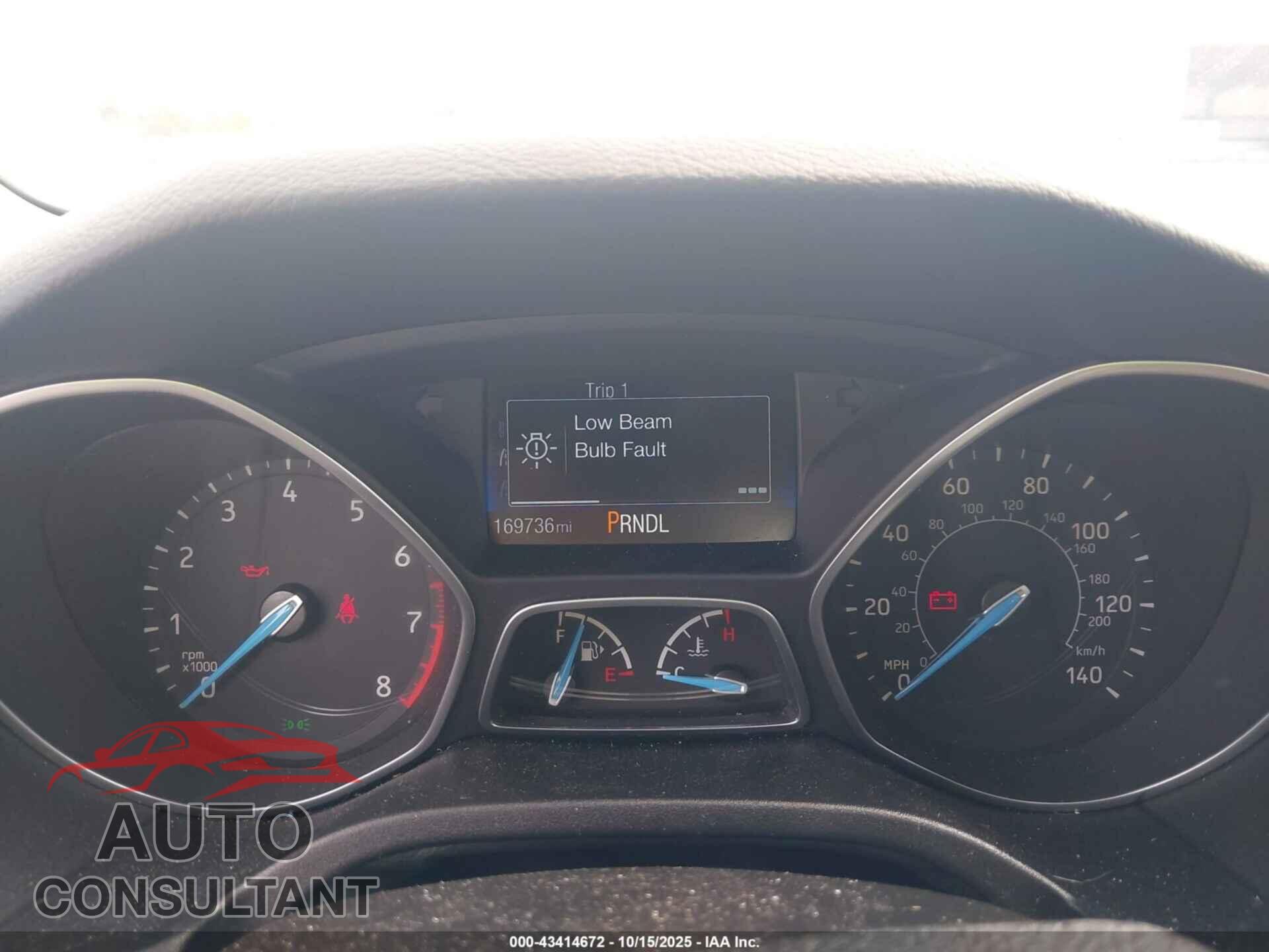 FORD FOCUS 2016 - 1FADP3E2XGL226070