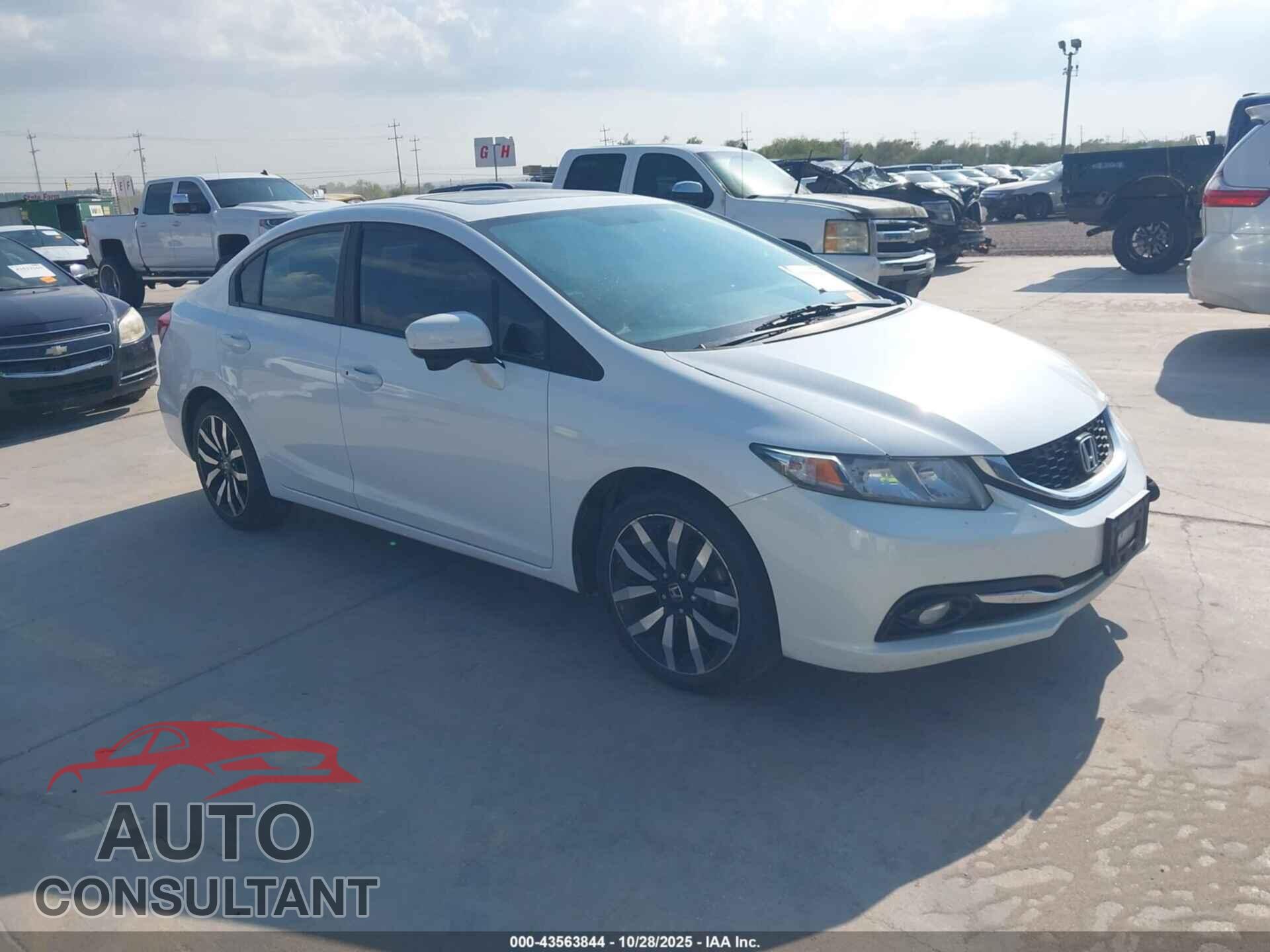 HONDA CIVIC 2015 - 19XFB2F98FE080301