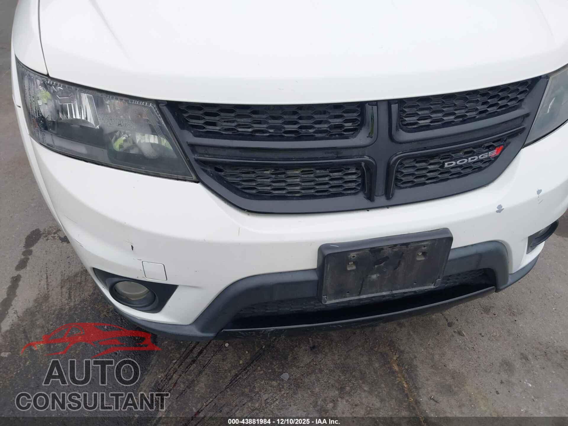 DODGE JOURNEY 2017 - 3C4PDCEG7HT648640