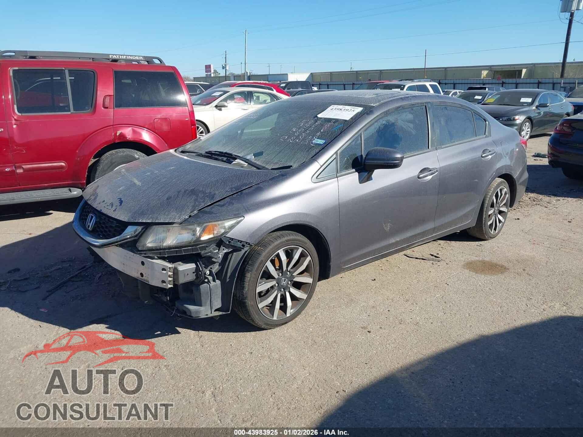 HONDA CIVIC 2014 - 19XFB2F94EE036780