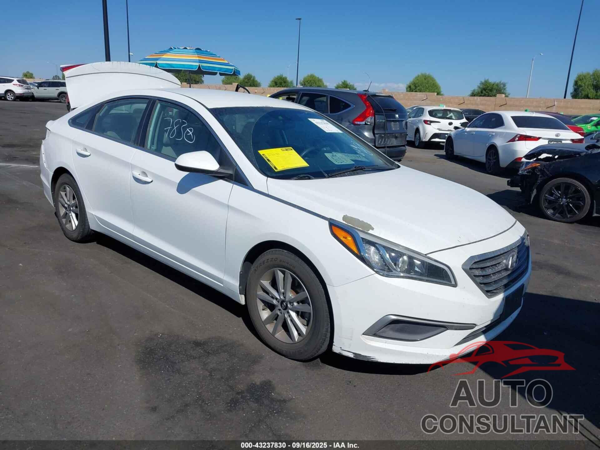 HYUNDAI SONATA 2017 - 5NPE24AF2HH485637